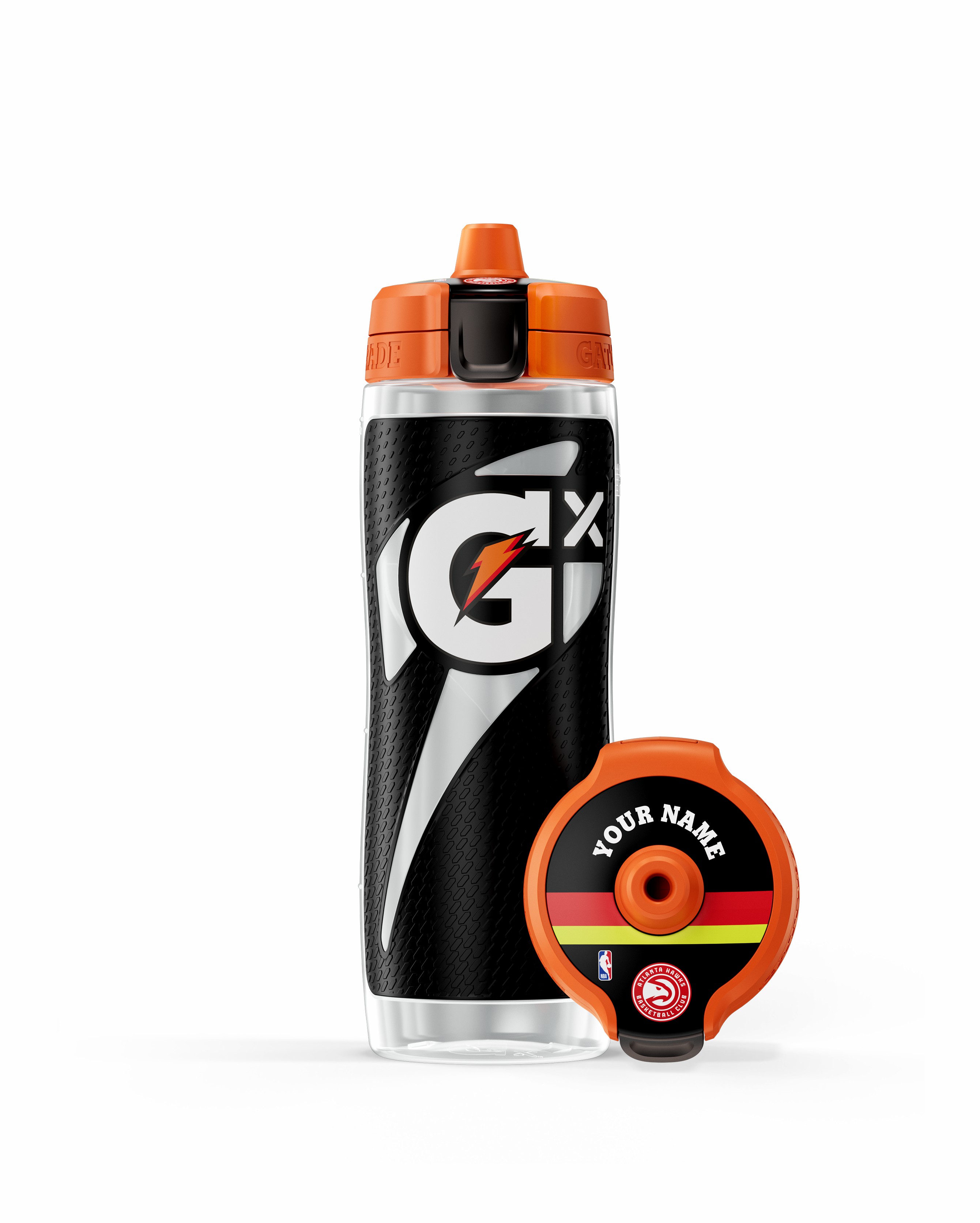 Atlanta Hawks Gatorade Gx NBA Water Bottle (30 oz) Bundle Water Bottles | 376958LNY