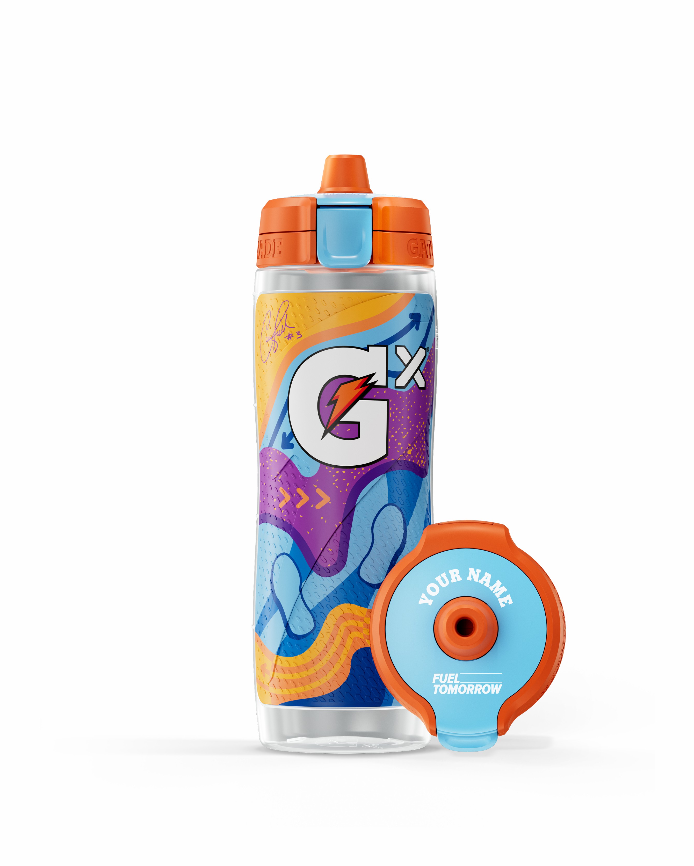 Candace Parker Gatorade Candace Parker Gx Collaboration Water Bottle (30 oz) Bundle Water Bottles | 026418LTI