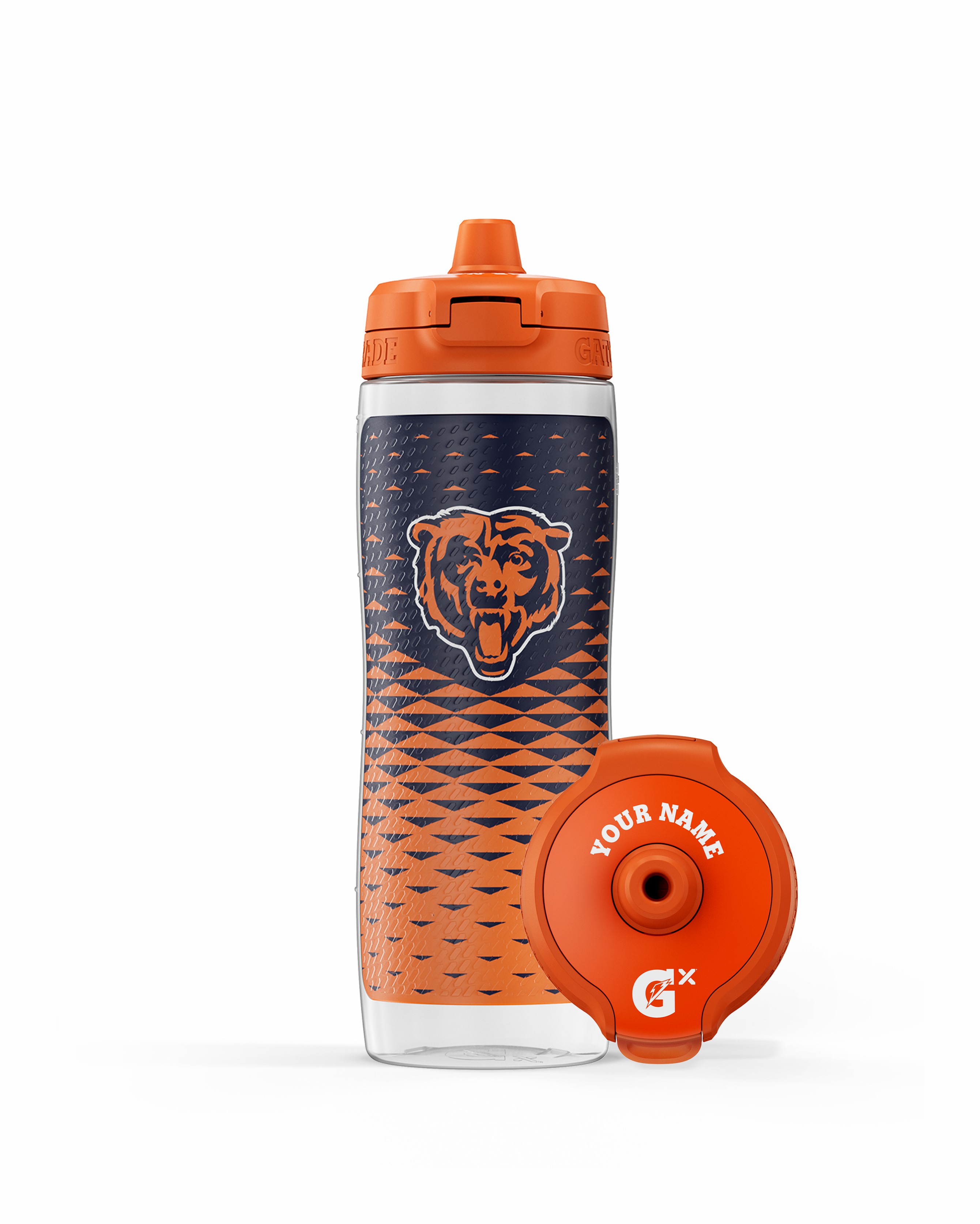 Chicago Bears Gatorade NFL Gx Water Bottle (30 oz) Bundle Water Bottles | 075469ICW