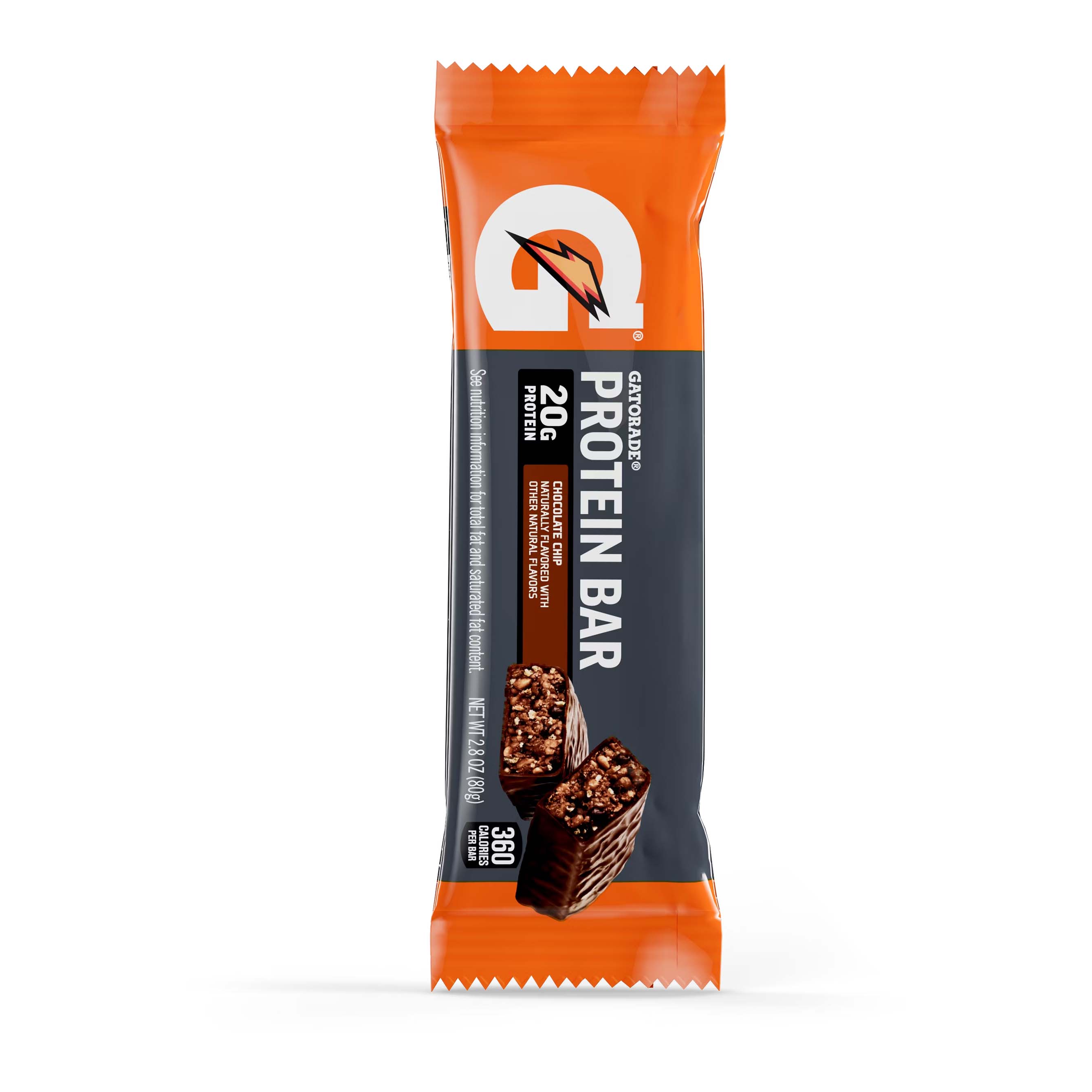 Chocolate Chip Gatorade Recover Protein Bars (2.8oz) Protein Bars | 975241VPQ