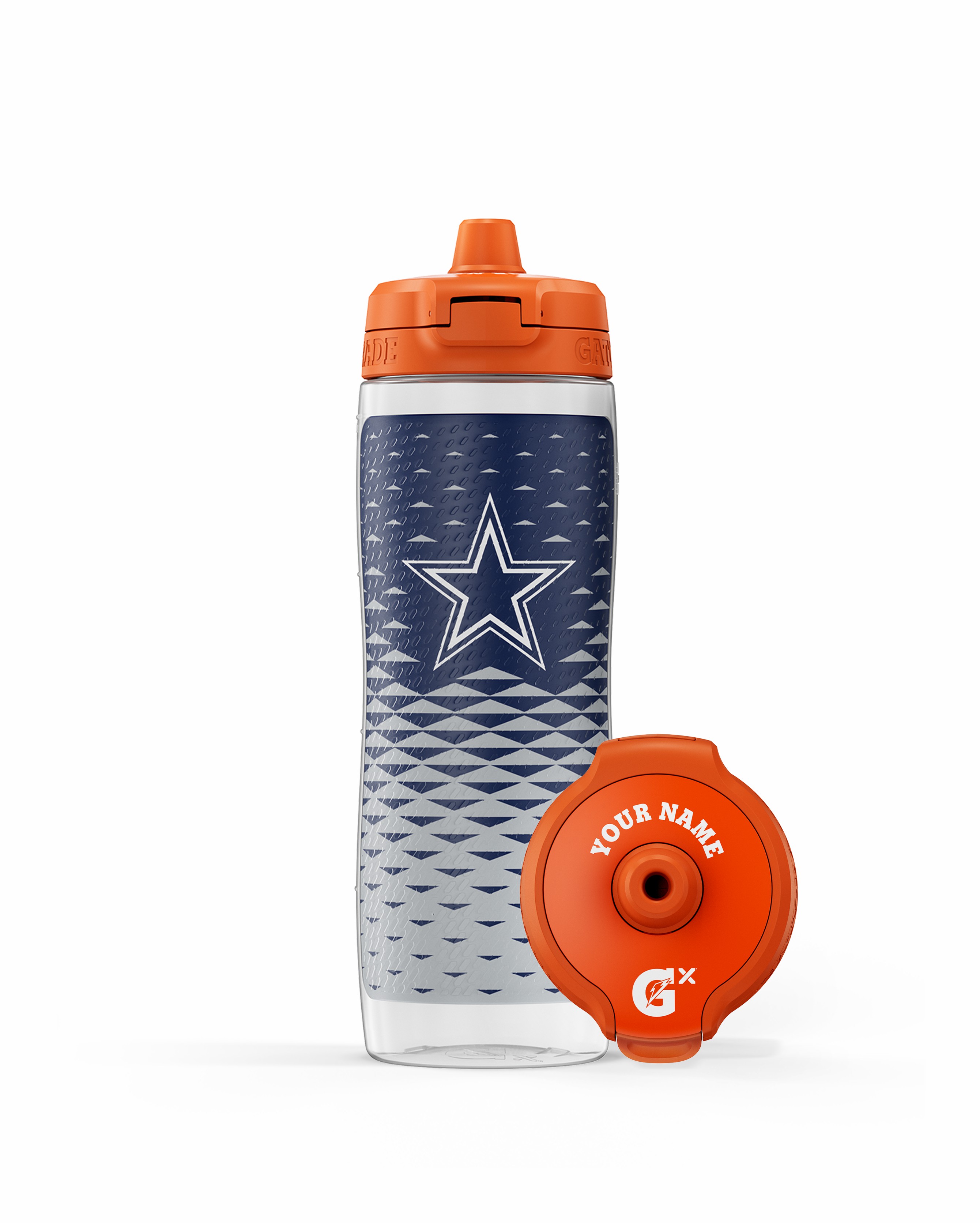 Dallas Cowboys Gatorade NFL Gx Water Bottle (30 oz) Bundle Water Bottles | 325840ZEL