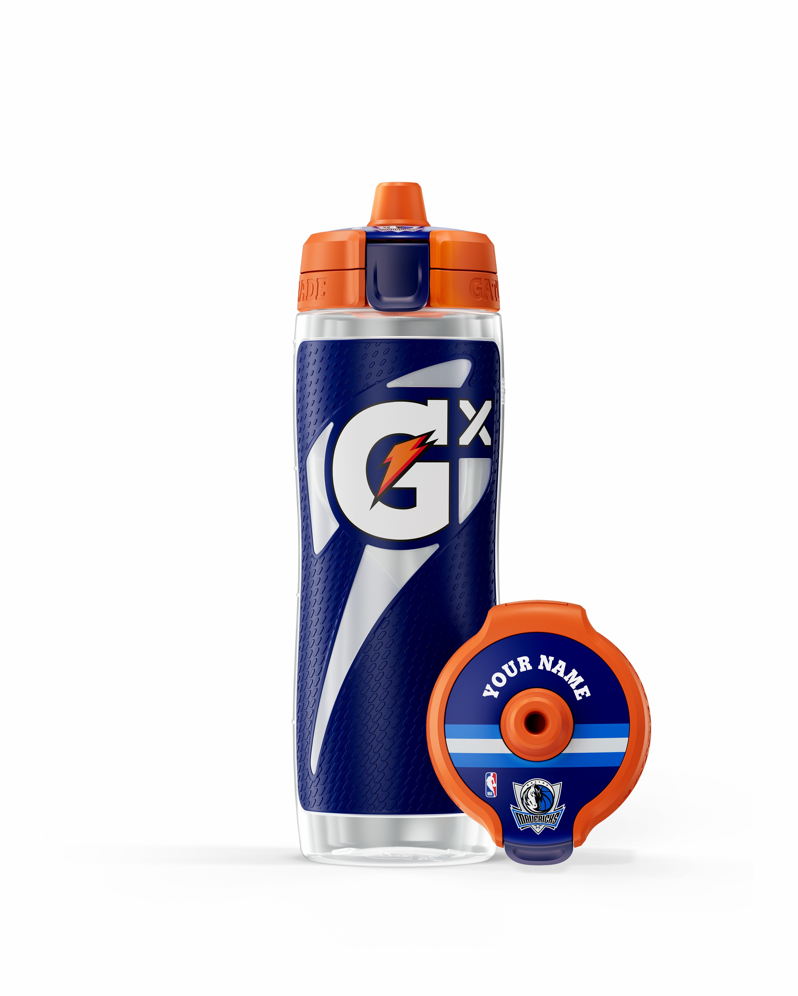 Dallas Mavericks Gatorade Gx NBA Water Bottle (30 oz) Bundle Water Bottles | 716280SUW