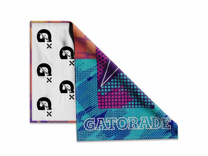 Frosted Berry Gatorade Glitched Towel Towels | 940175CKM