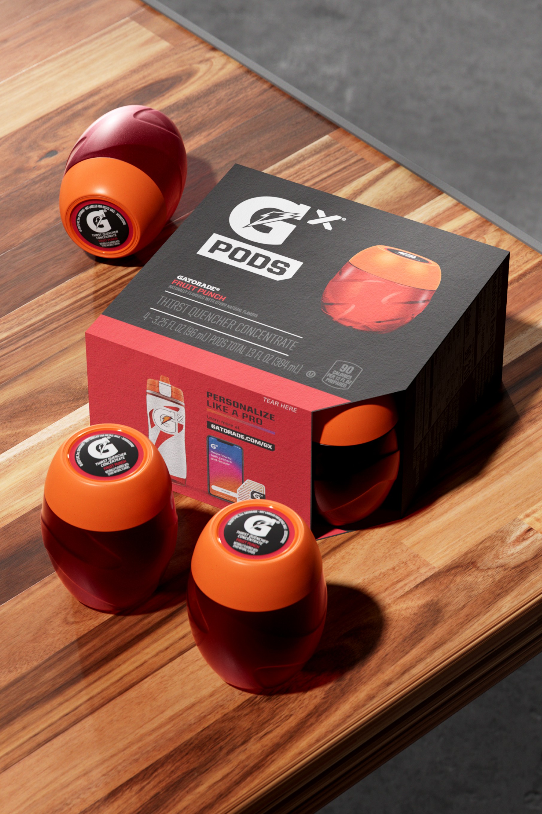 Fruit Punch Gatorade Gx Pod (48 pods) Pods | 165729HVJ