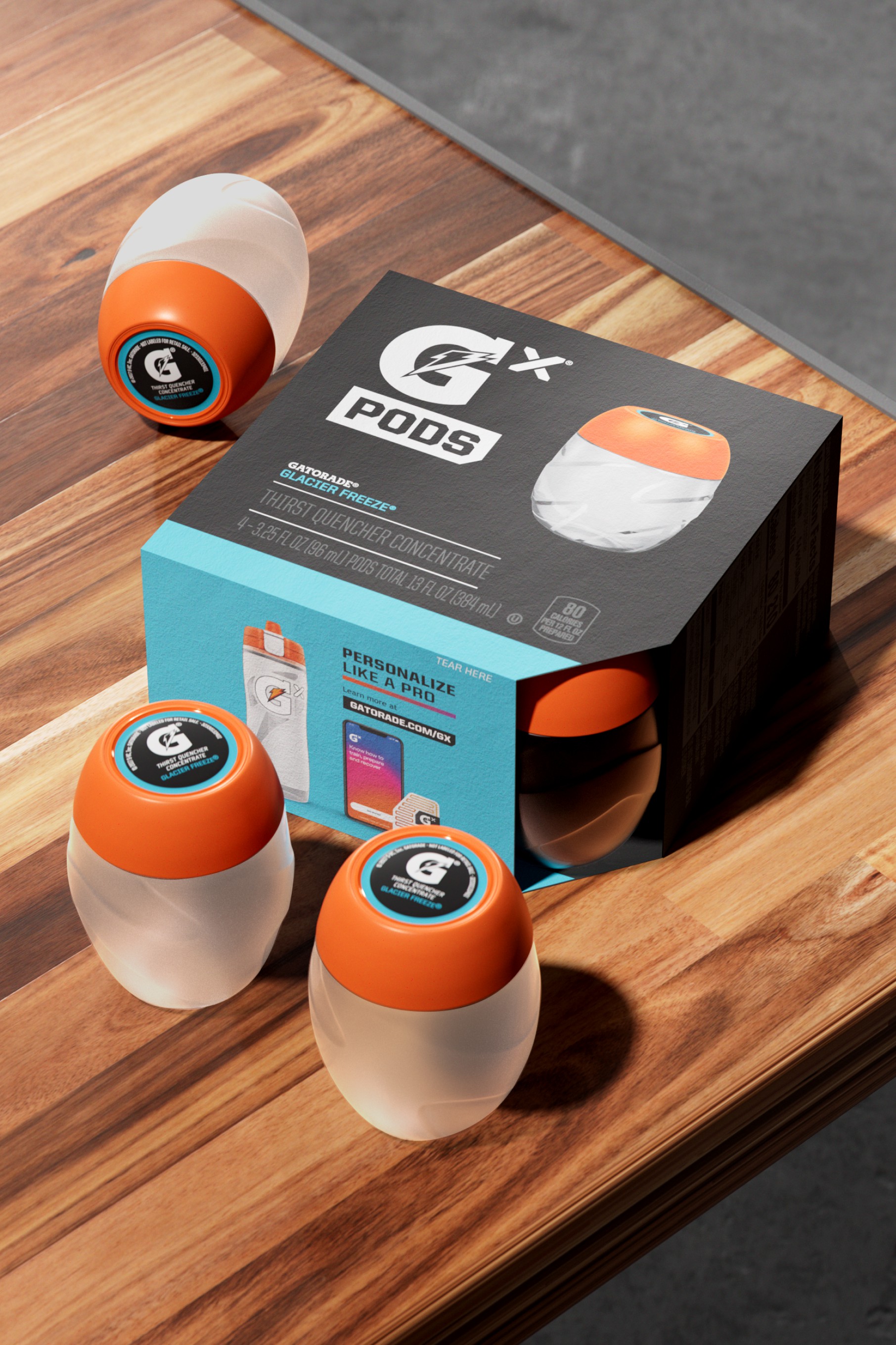 Glacier Freeze Gatorade Gx Pod (48 pods) Pods | 106948SKL