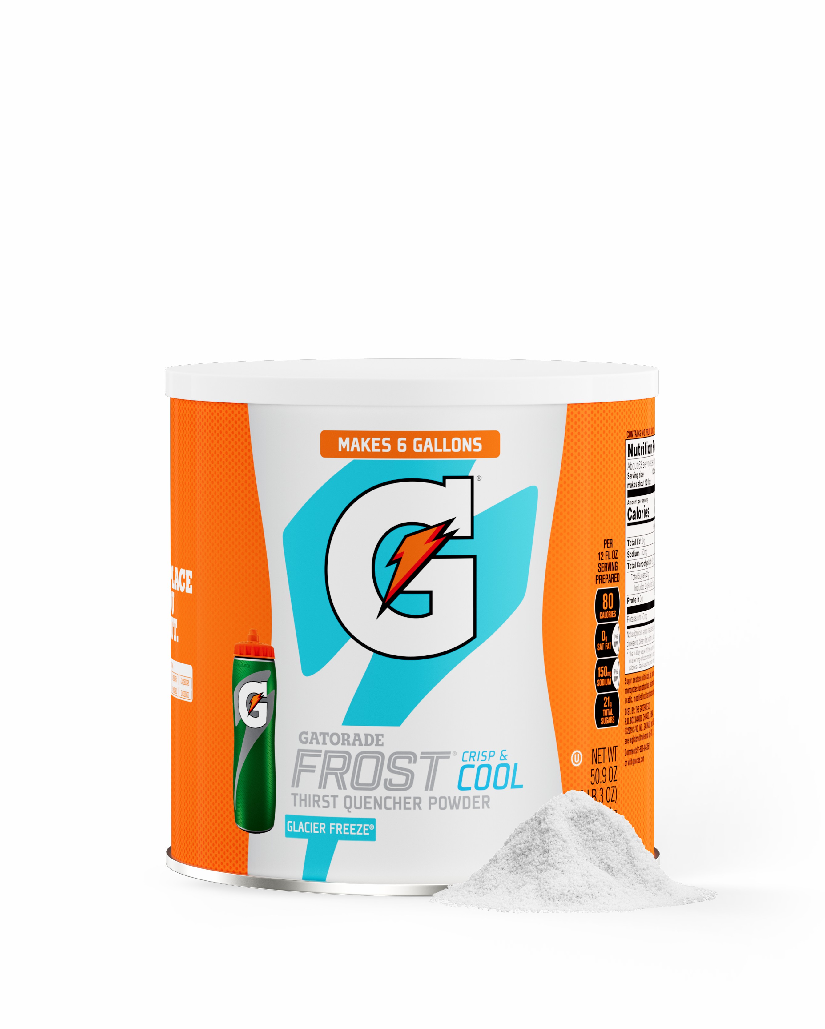 Glacier Freeze Gatorade Thirst Quencher Powder (3 canisters) Powders | 814269IHT