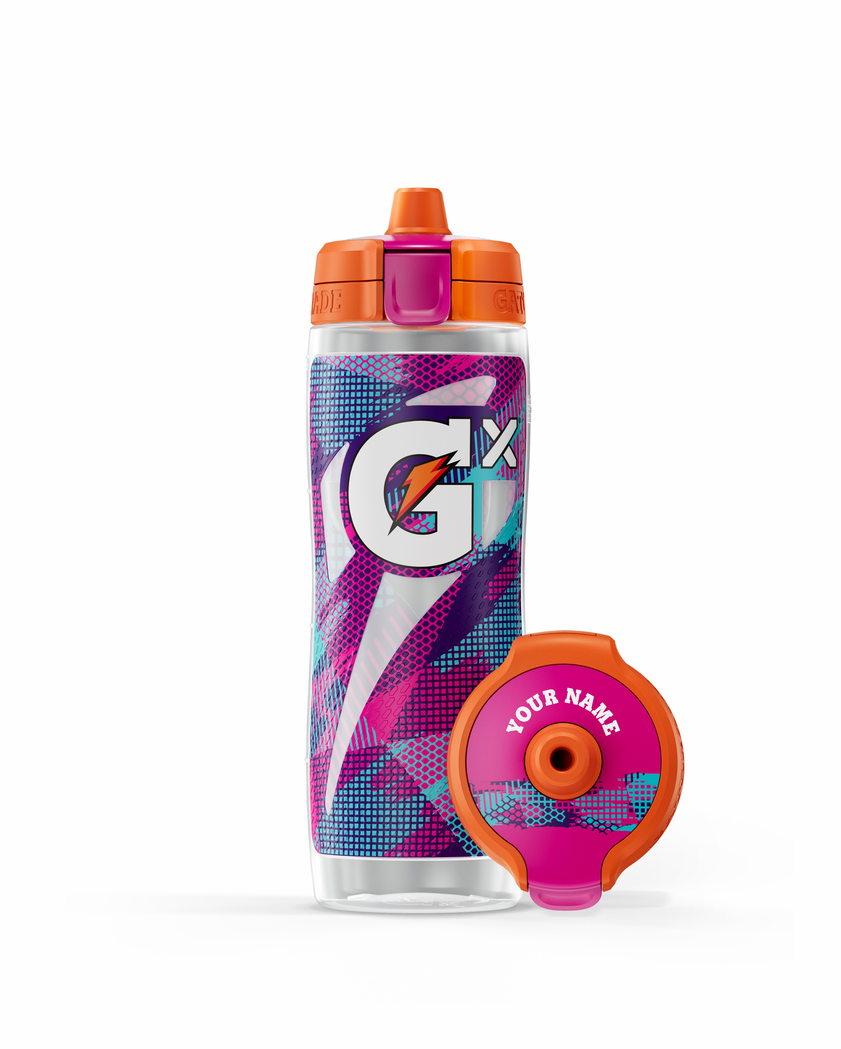Glitch Berry Gatorade Gx Exclusive Water Bottle (30 oz) Bundle Water Bottles | 637028ZWF