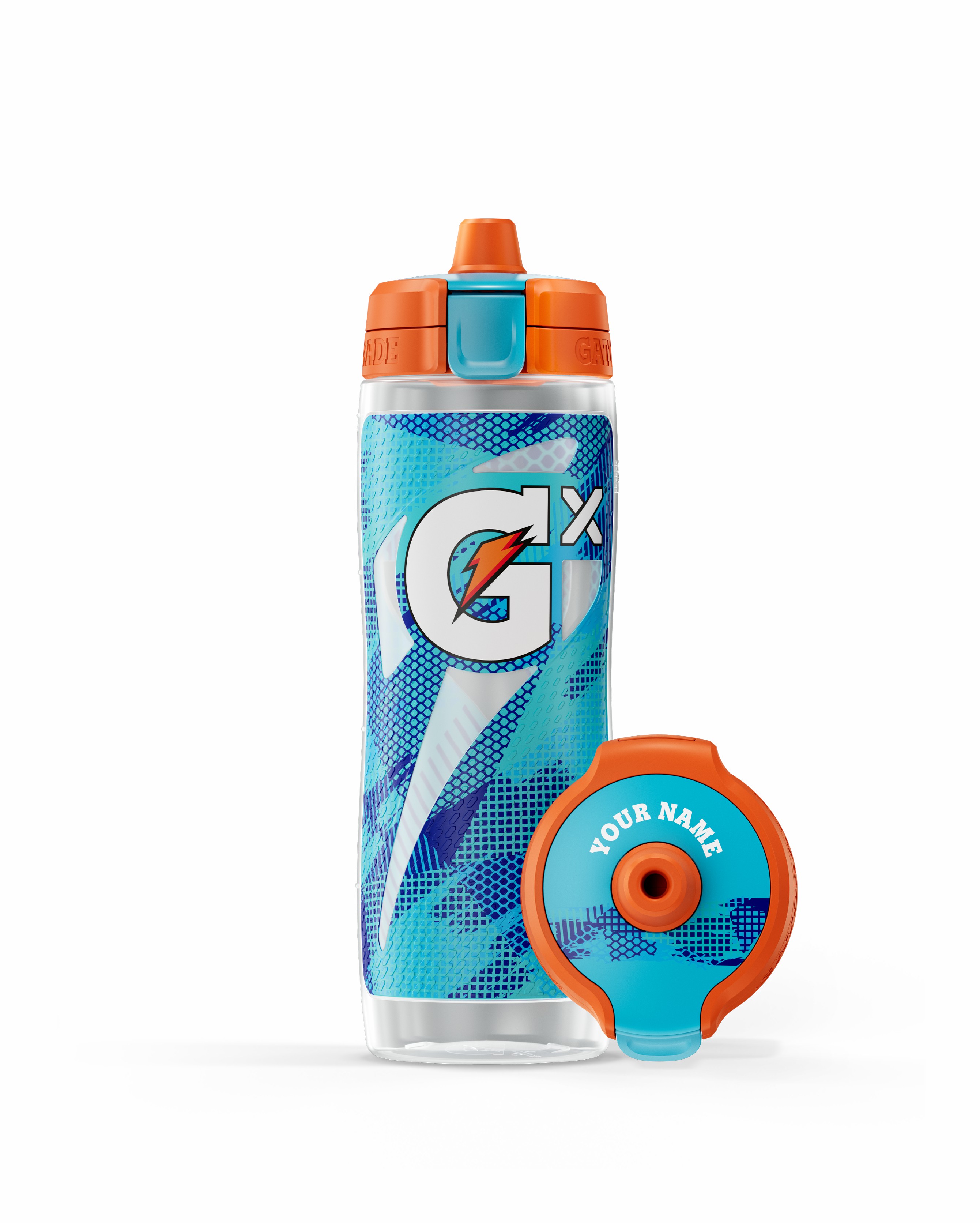 Glitch Frost Gatorade Gx Exclusive Water Bottle (30 oz) Bundle Water Bottles | 862570OHS