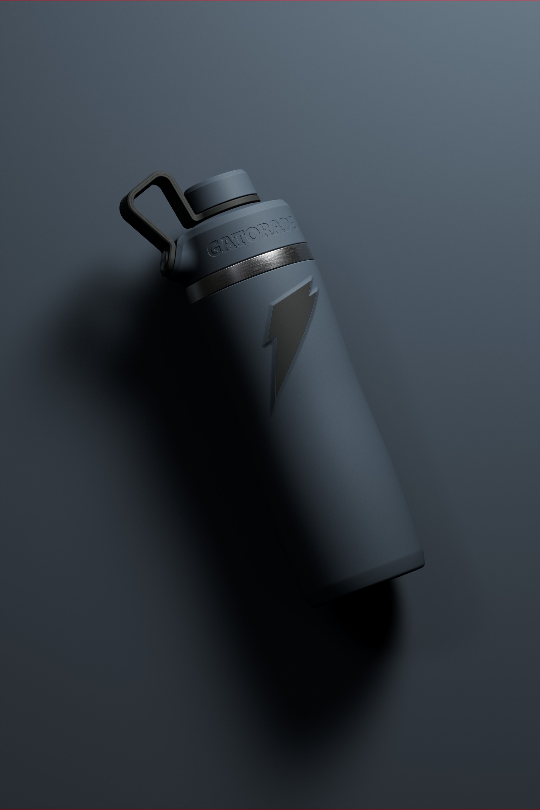 Graphite Gatorade Overtime Stainless Steel Water Bottle (Screw Cap) Bundle 22oz Water Bottles | 572648WVQ