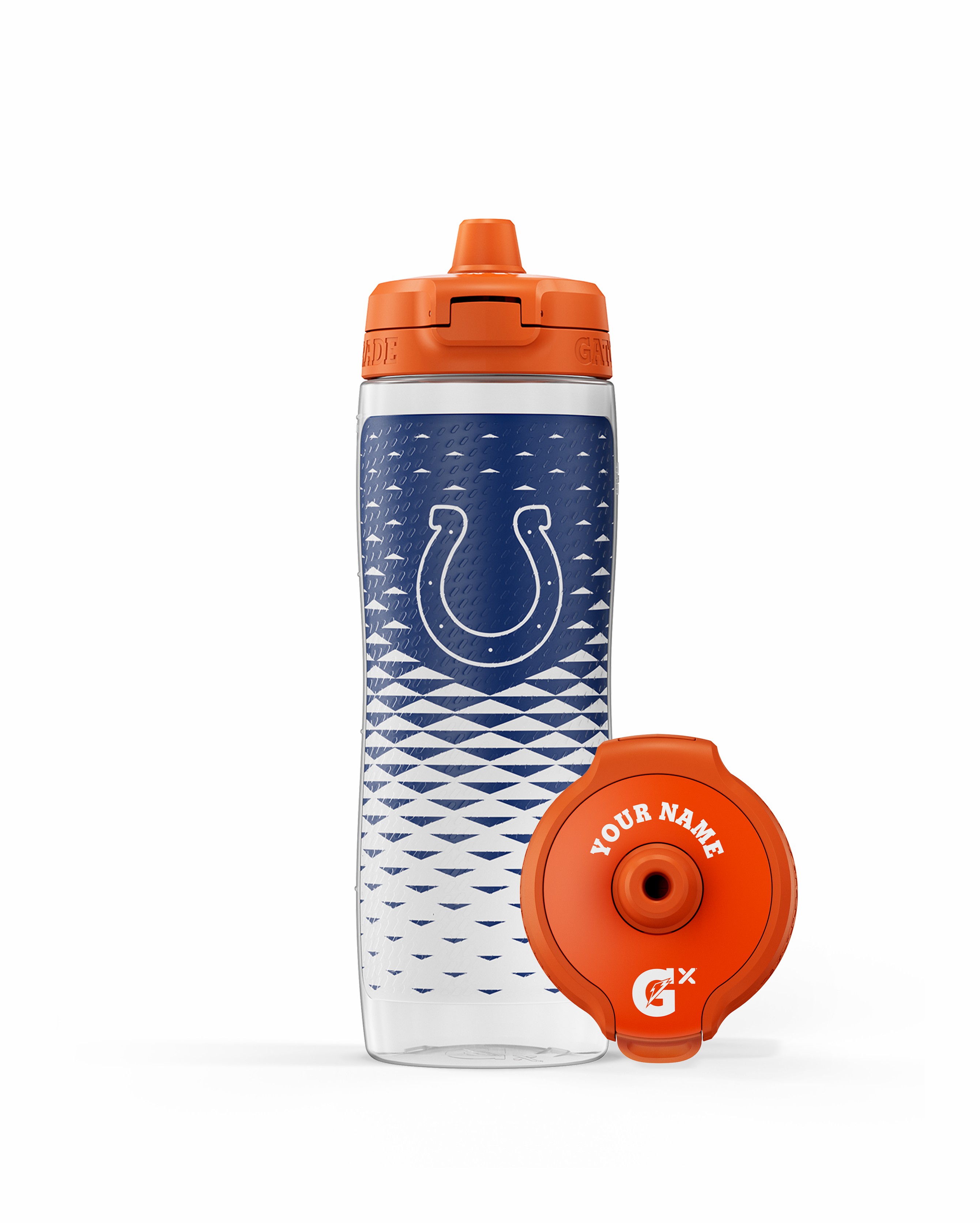 Indianapolis Colts Gatorade NFL Gx Water Bottle (30 oz) Bundle Water Bottles | 897416YZX