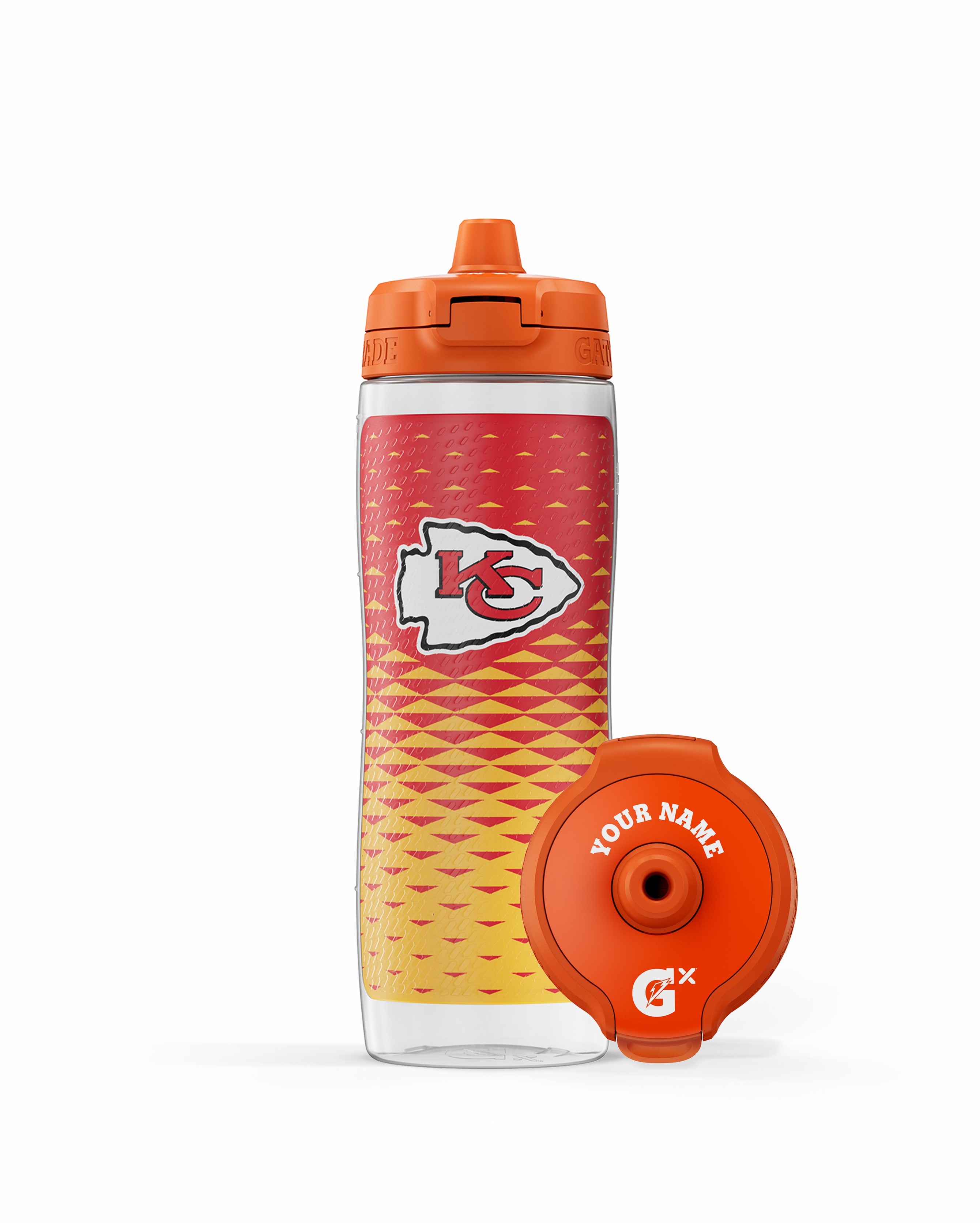 Kansas City Chiefs Gatorade NFL Gx Water Bottle (30 oz) Bundle Water Bottles | 067918QMZ