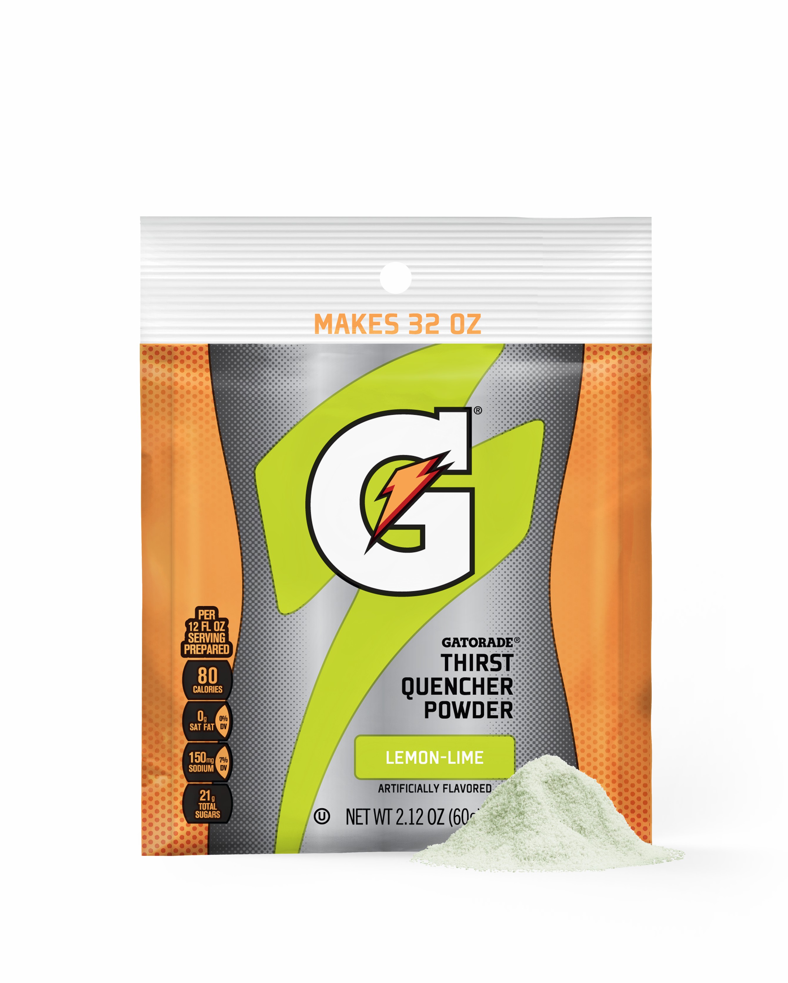 Lemon-Lime Gatorade Thirst Quencher Powder (144 bags) Powders | 543789ZME