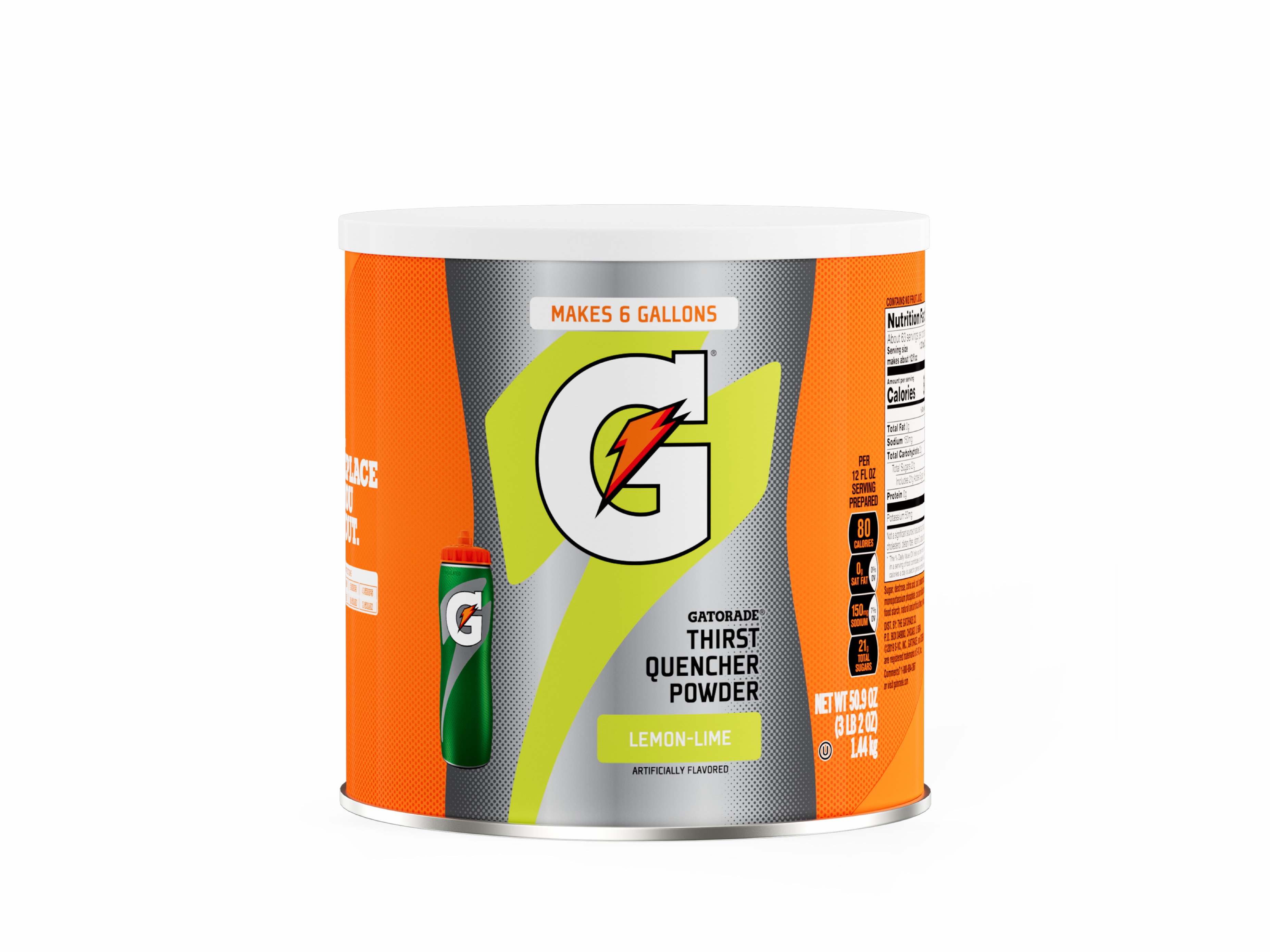 Lemon-Lime Gatorade Thirst Quencher Powder (3 canisters) Powders | 078529AIO