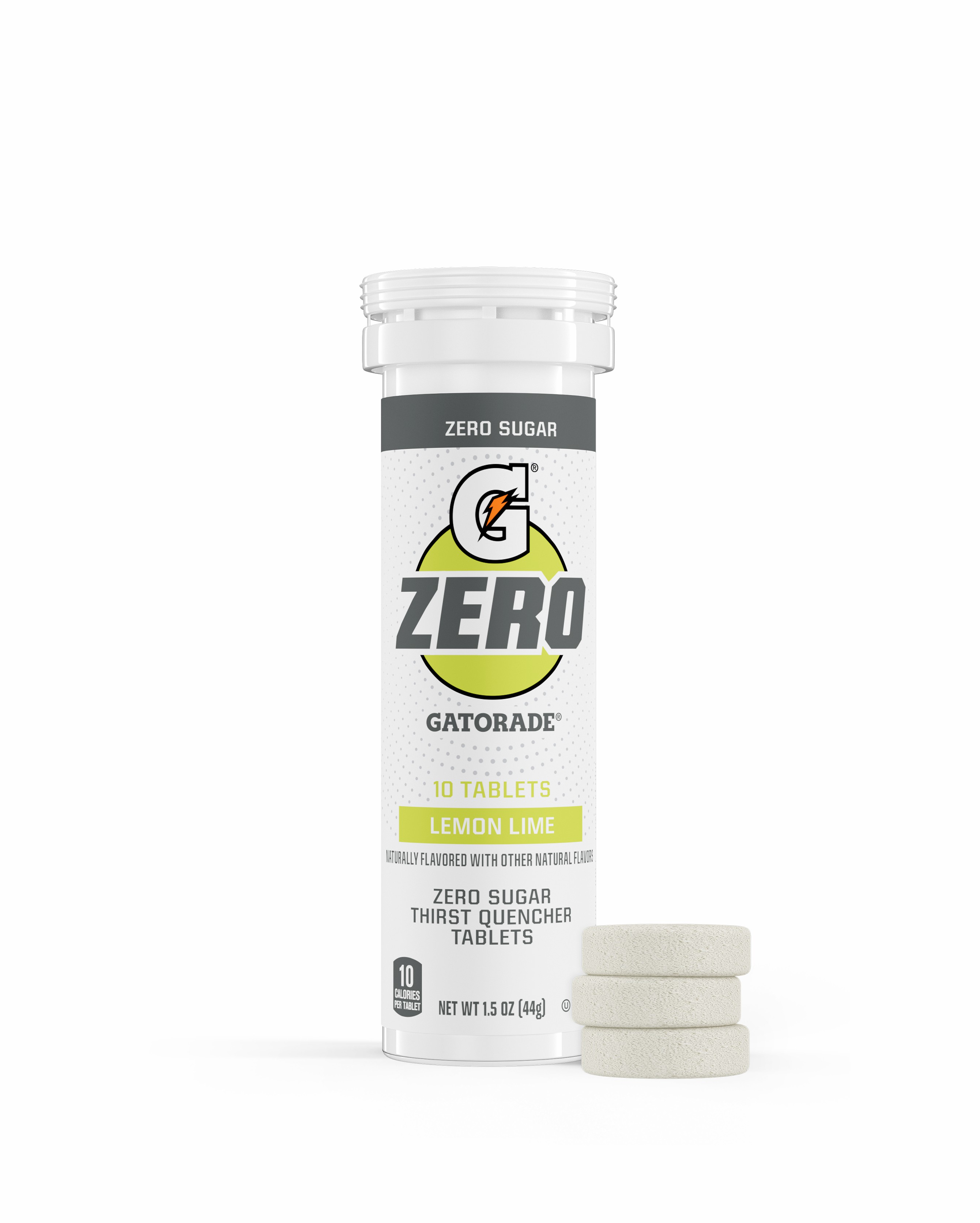 Lemon-Lime Gatorade Zero Tablets (8 tubes) Tablets | 329045DUV