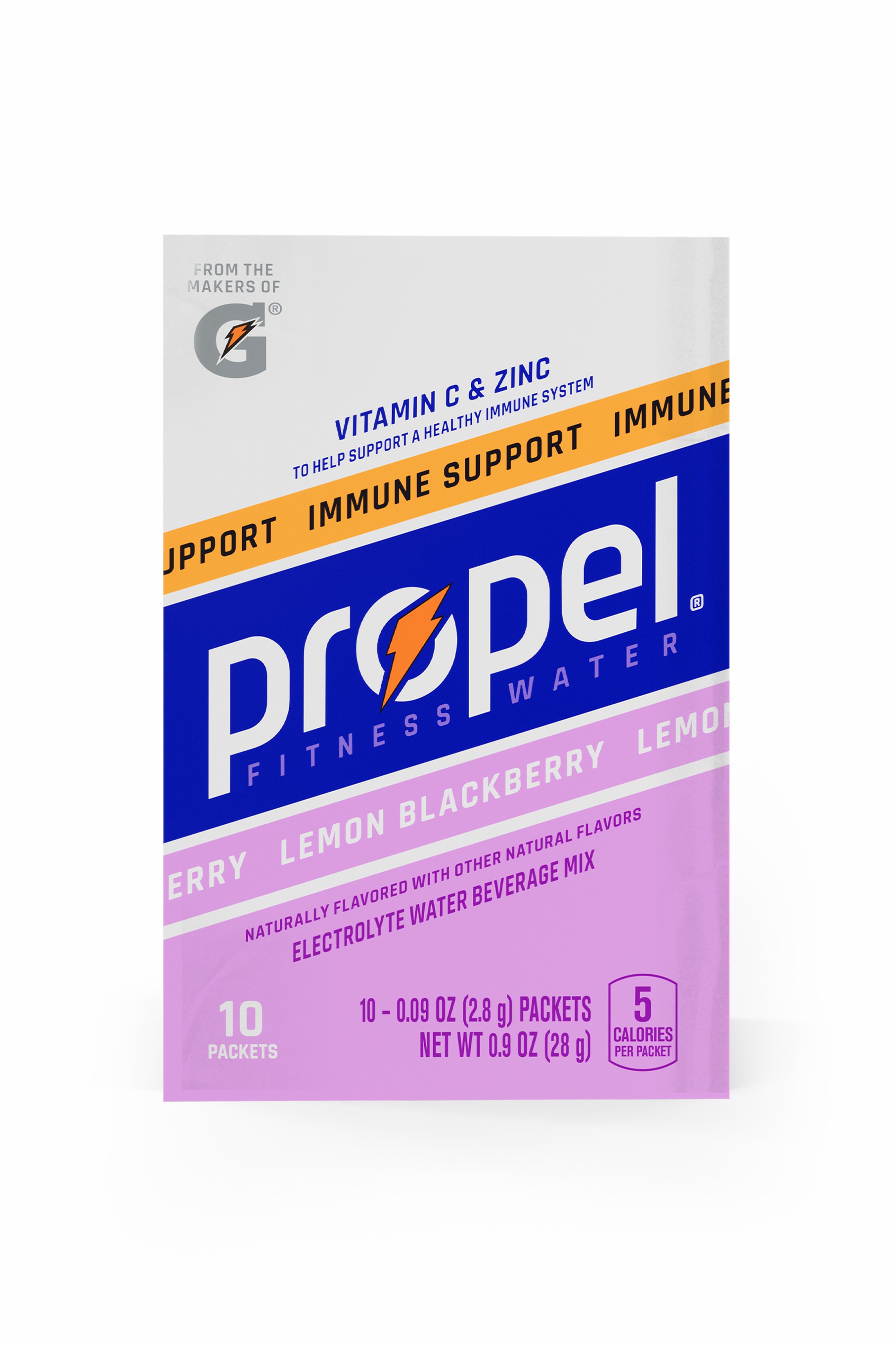 Lemon Blackberry Gatorade Propel Immune Support Powder (30 sticks) Powders | 156709DXJ