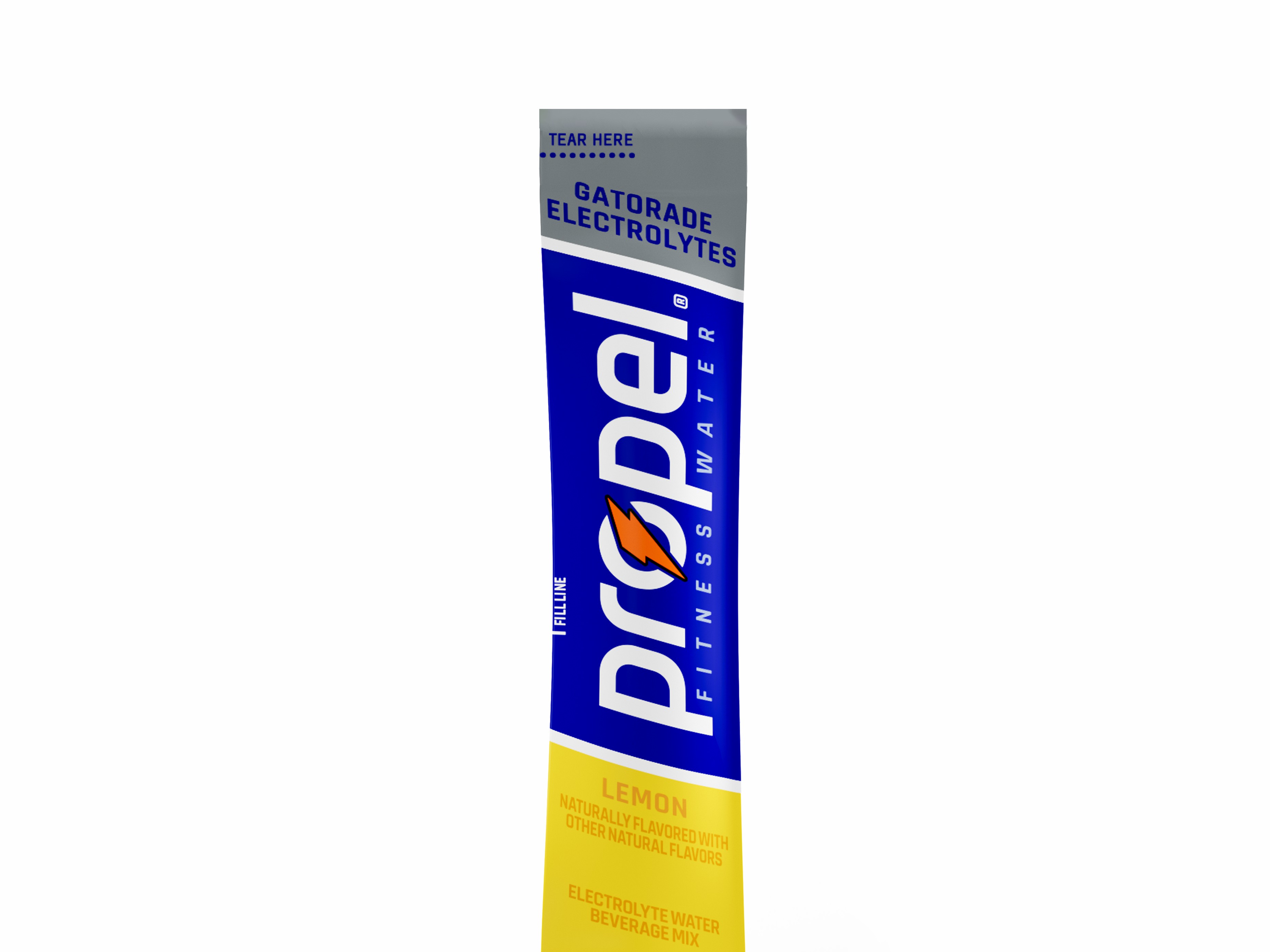 Lemon Gatorade Propel Powder (30 sticks) Powders | 695378WCJ