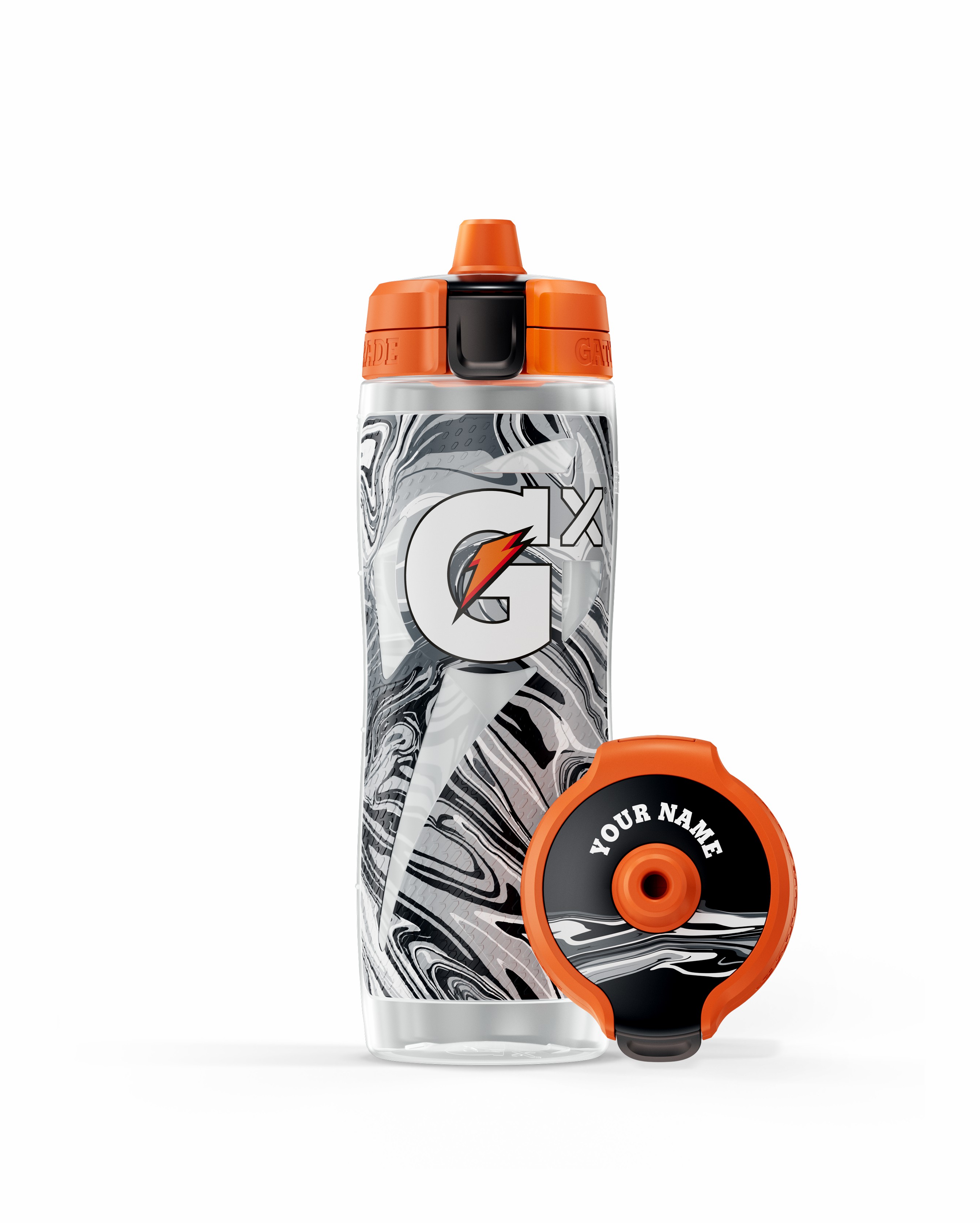Marble Black Gatorade Gx Exclusive Water Bottle (30 oz) Bundle Water Bottles | 495130LKC