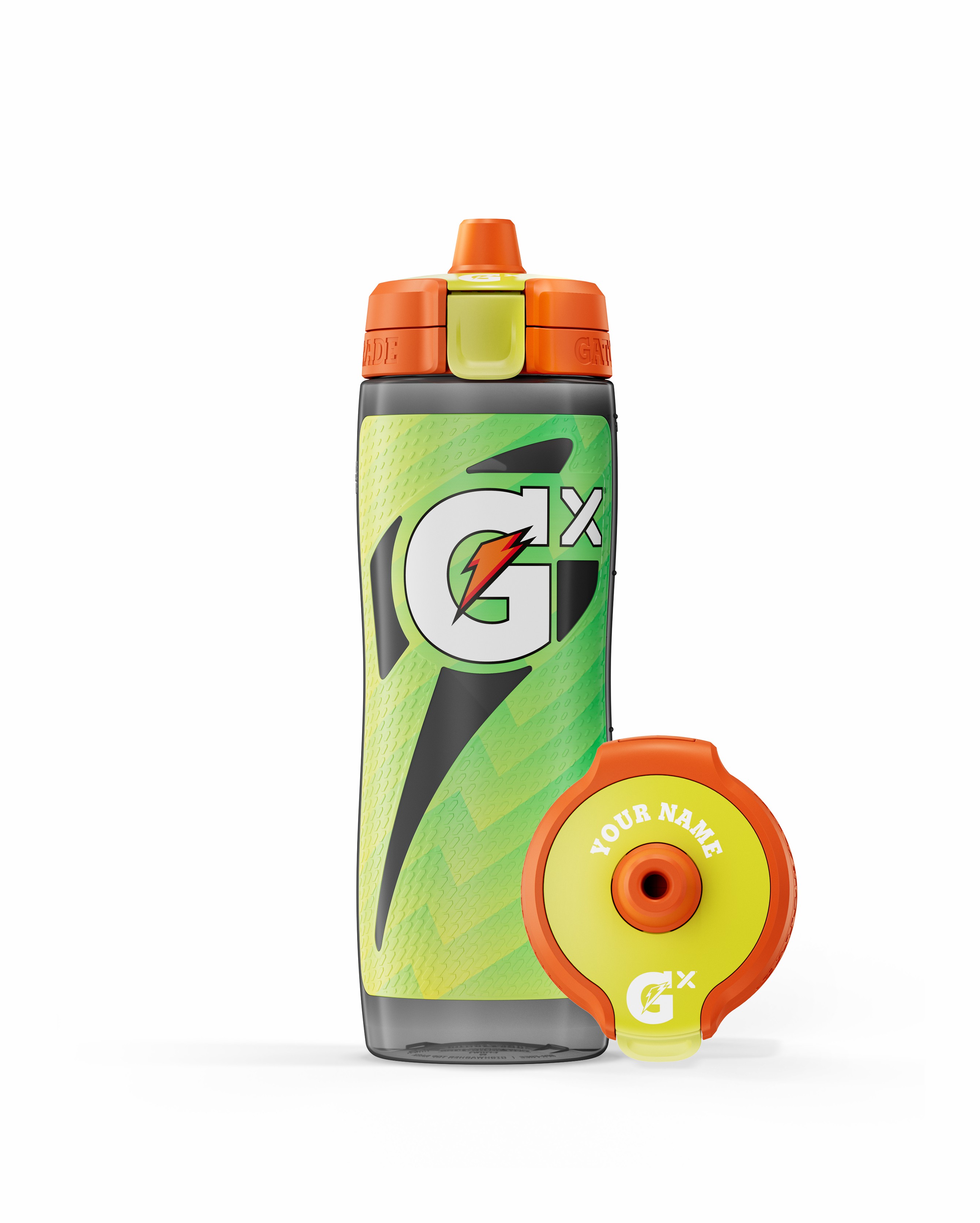 Neon Green Gatorade Gx Momentum Water Bottle (30 oz) Bundle Water Bottles | 345810SOX