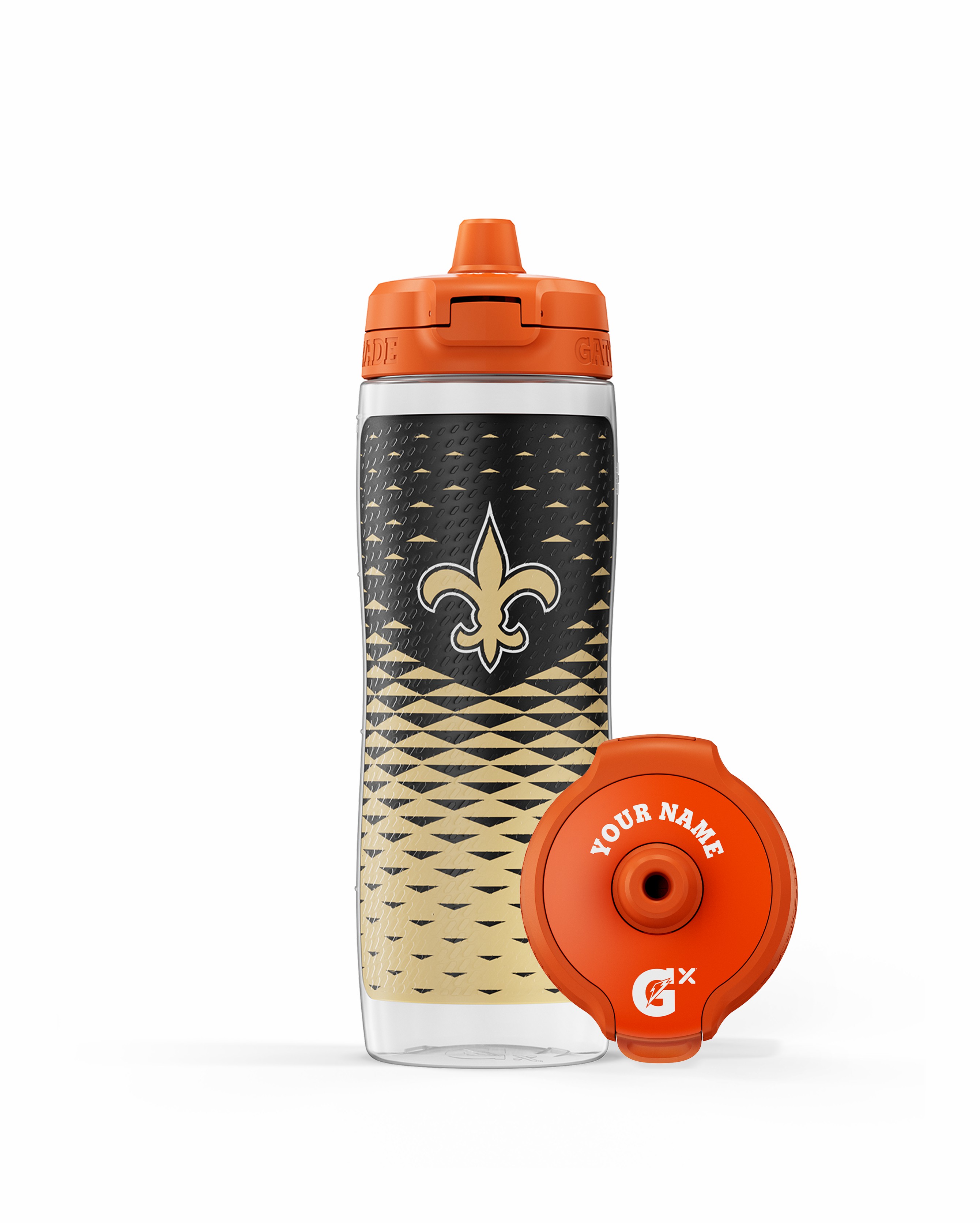 New Orleans Saints Gatorade NFL Gx Water Bottle (30 oz) Bundle Water Bottles | 752608CAD