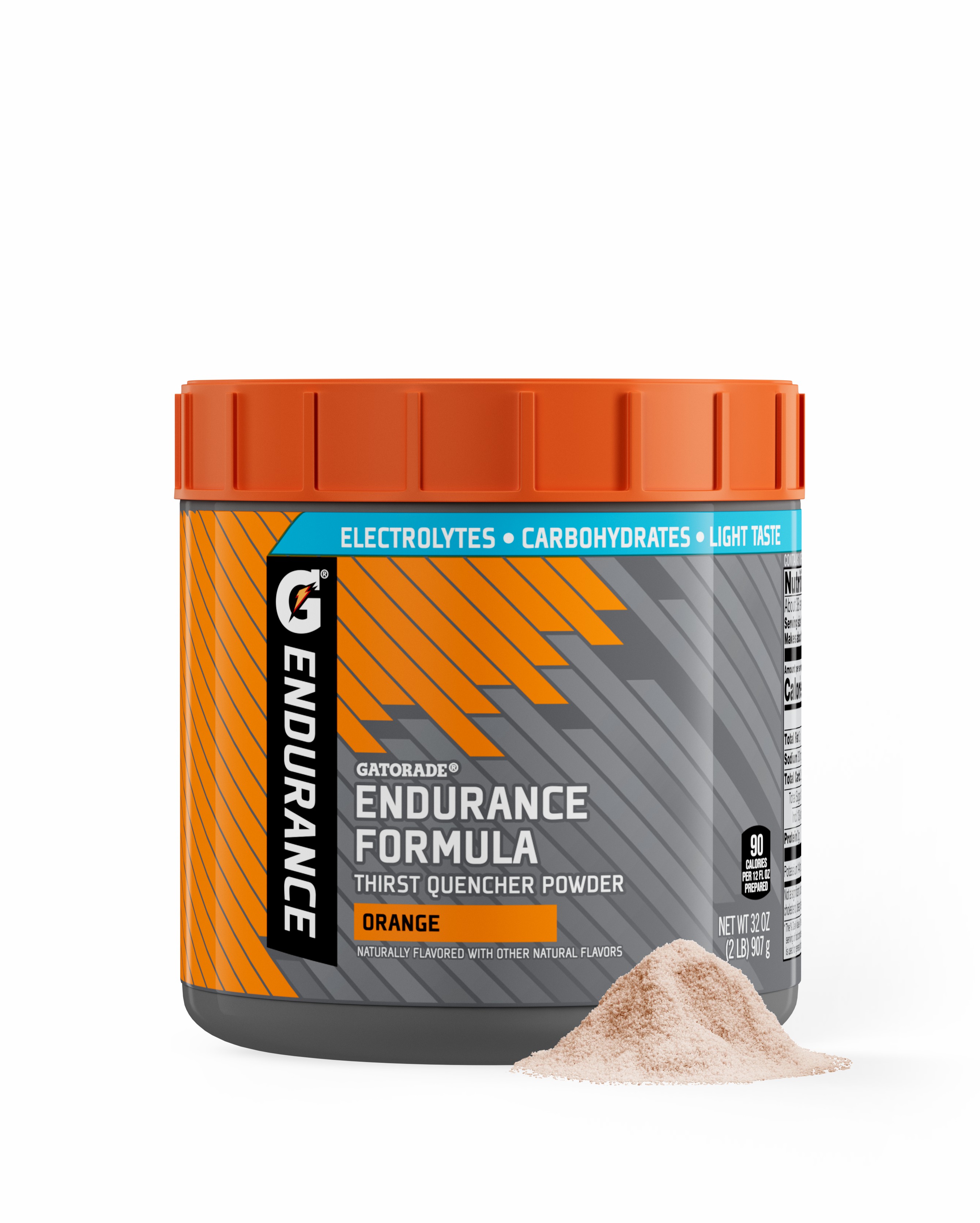 Orange Gatorade Endurance Formula Powder (1 canister) Powders | 708965POS