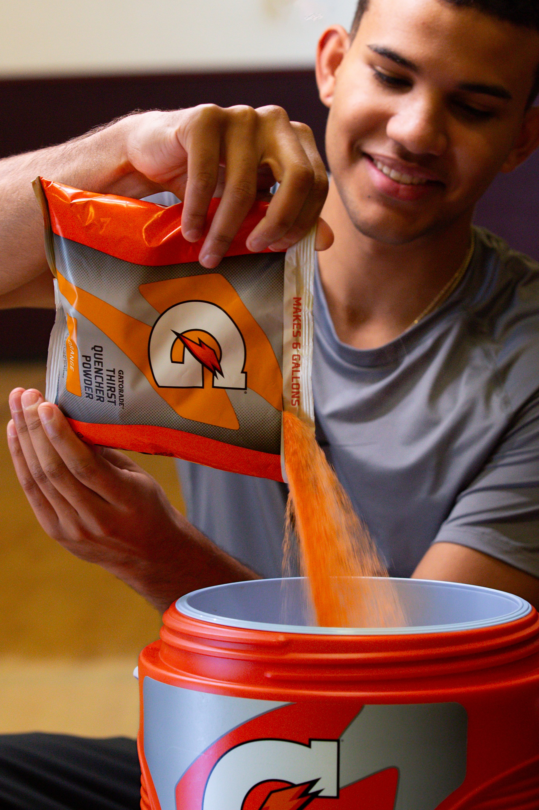Orange Gatorade Thirst Quencher Powder (14 bags) Powders | 972364NMH
