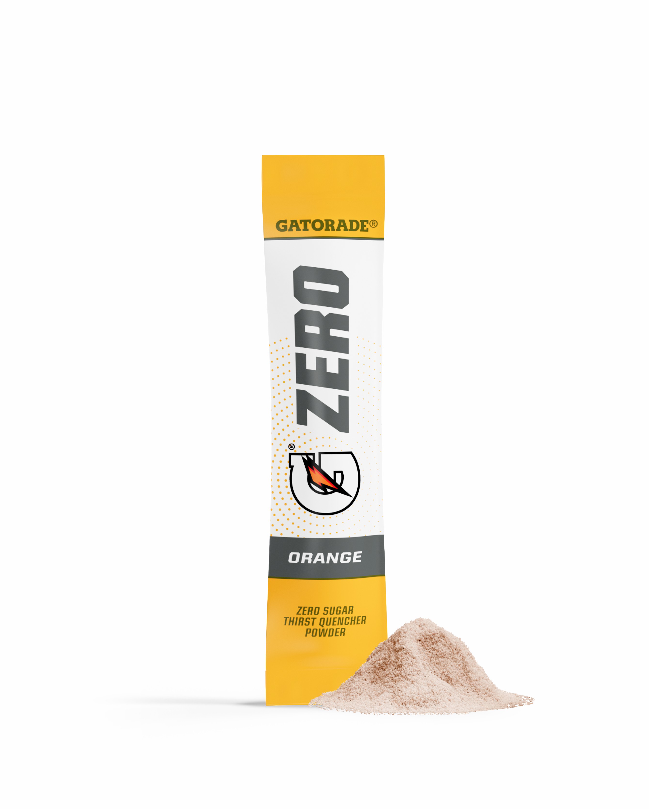 Orange Gatorade Zero Powder (30 sticks) Powders | 476289IXD