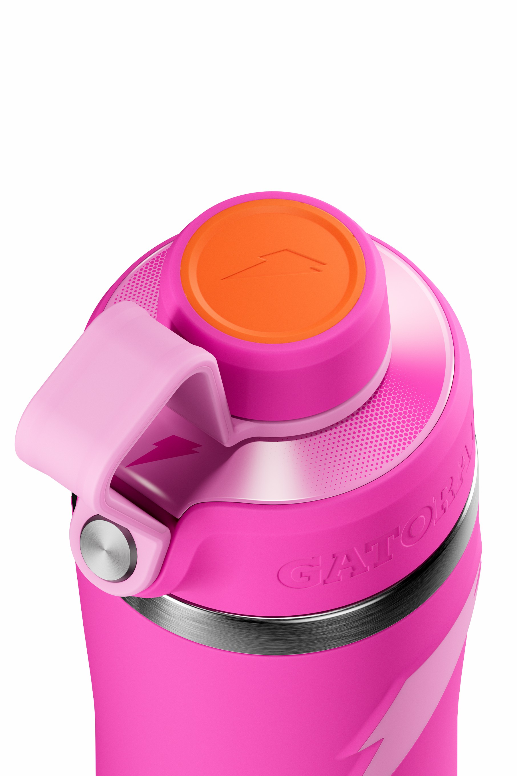Pink Gatorade Overtime Stainless Steel Water Bottle (Straw Cap) Bundle 22oz Water Bottles | 296385XVG