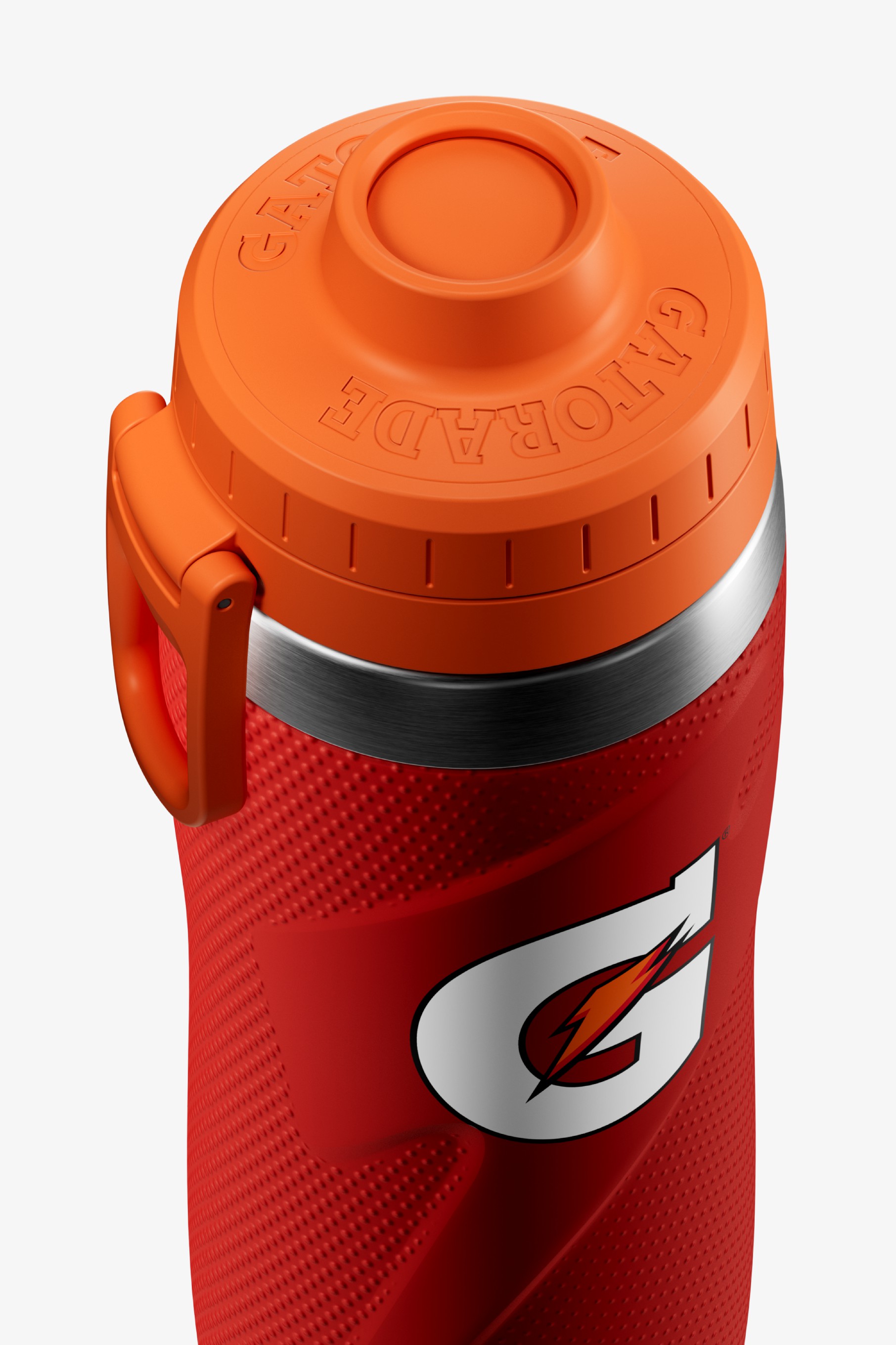 Red Gatorade Stainless Steel Water Bottle (26oz) Bundle Water Bottles | 206491GCT