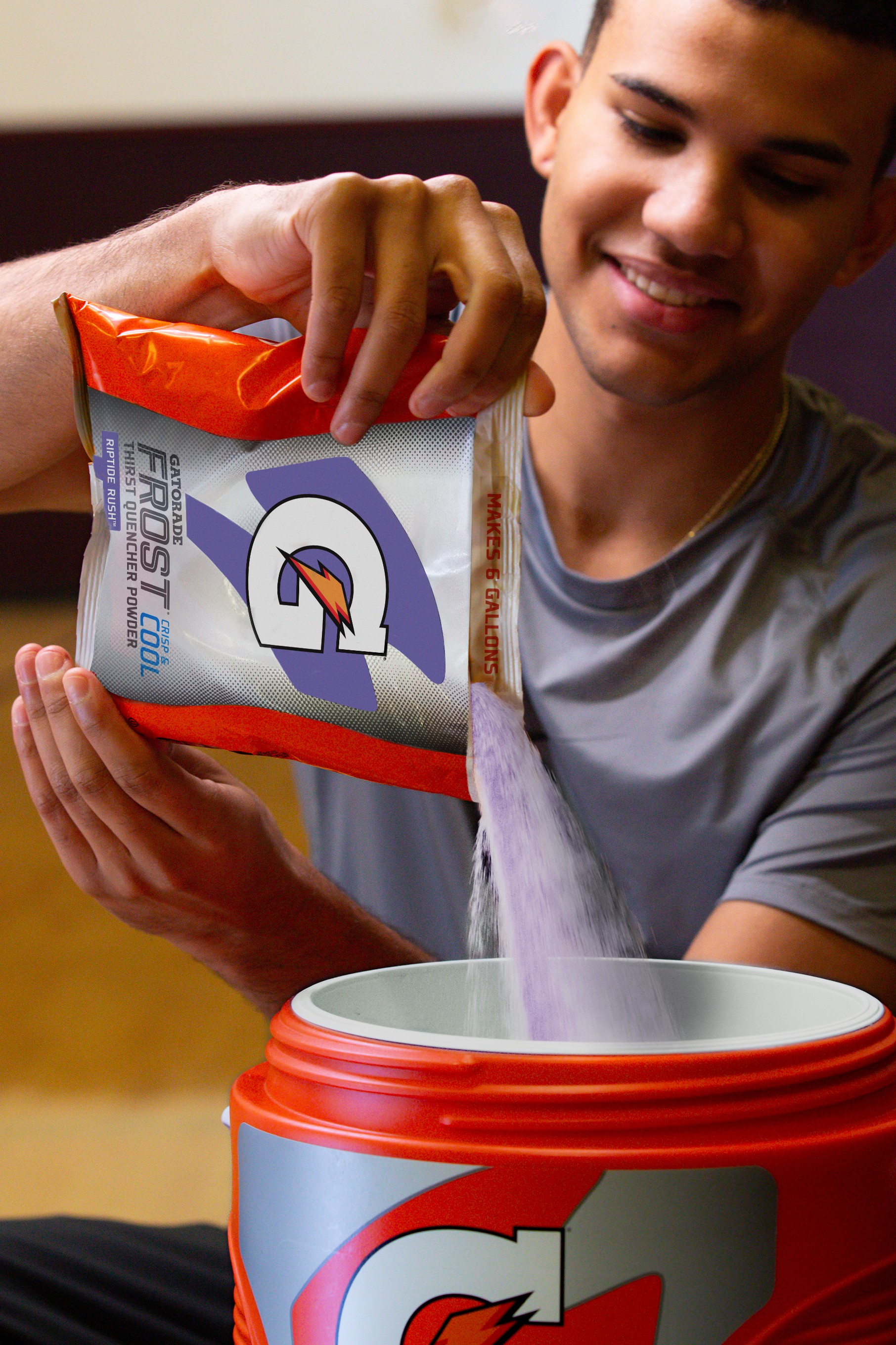 Riptide Rush Gatorade Thirst Quencher Powder (14 bags) Powders | 932486SIM