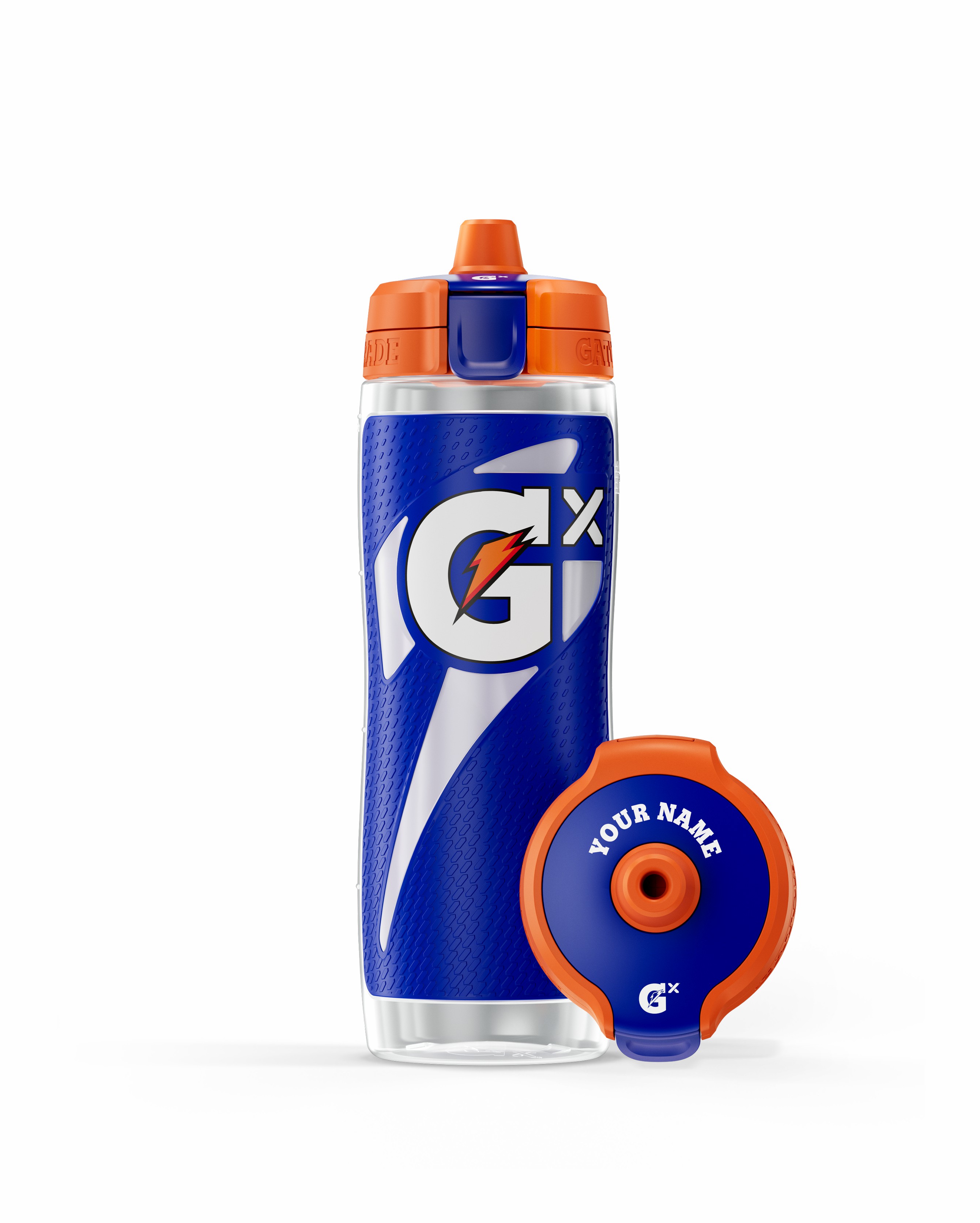 Royal Blue Gatorade Gx Water Bottle (30 oz) Bundle Water Bottles | 805342HZJ