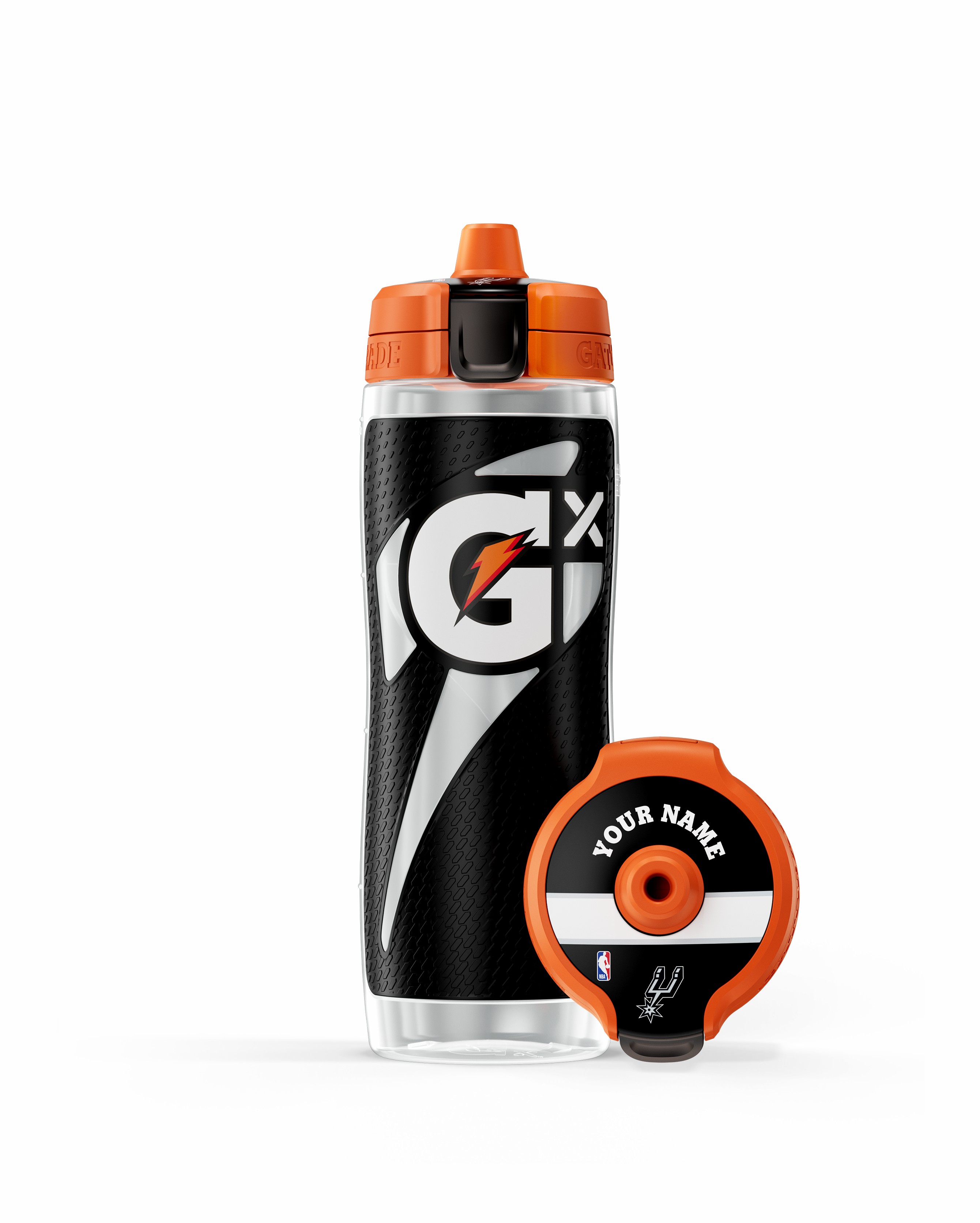 San Antonio Spurs Gatorade Gx NBA Water Bottle (30 oz) Bundle Water Bottles | 519460SPG