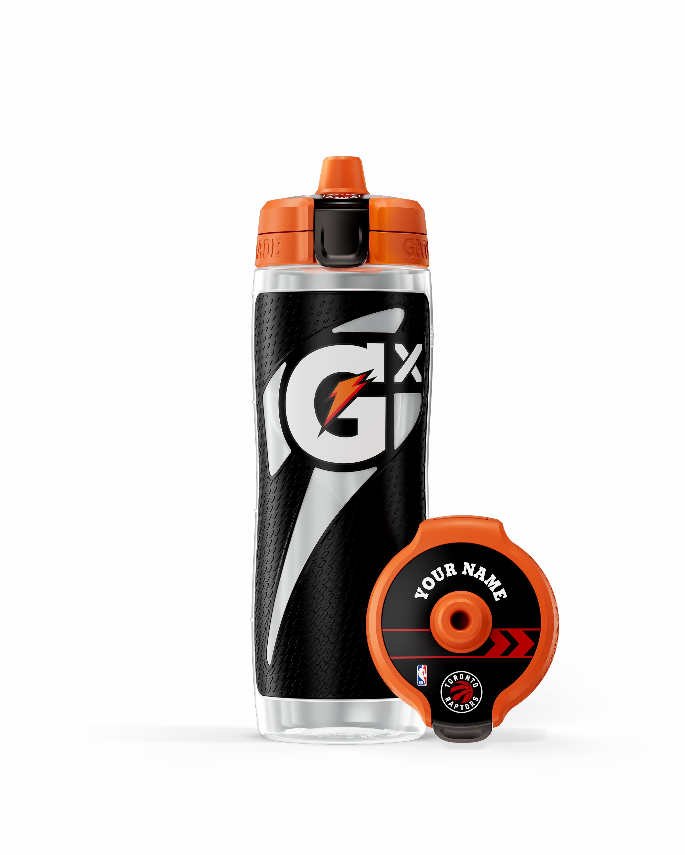 Toronto Raptors Gatorade Gx NBA Water Bottle (30 oz) Bundle Water Bottles | 421953VFX