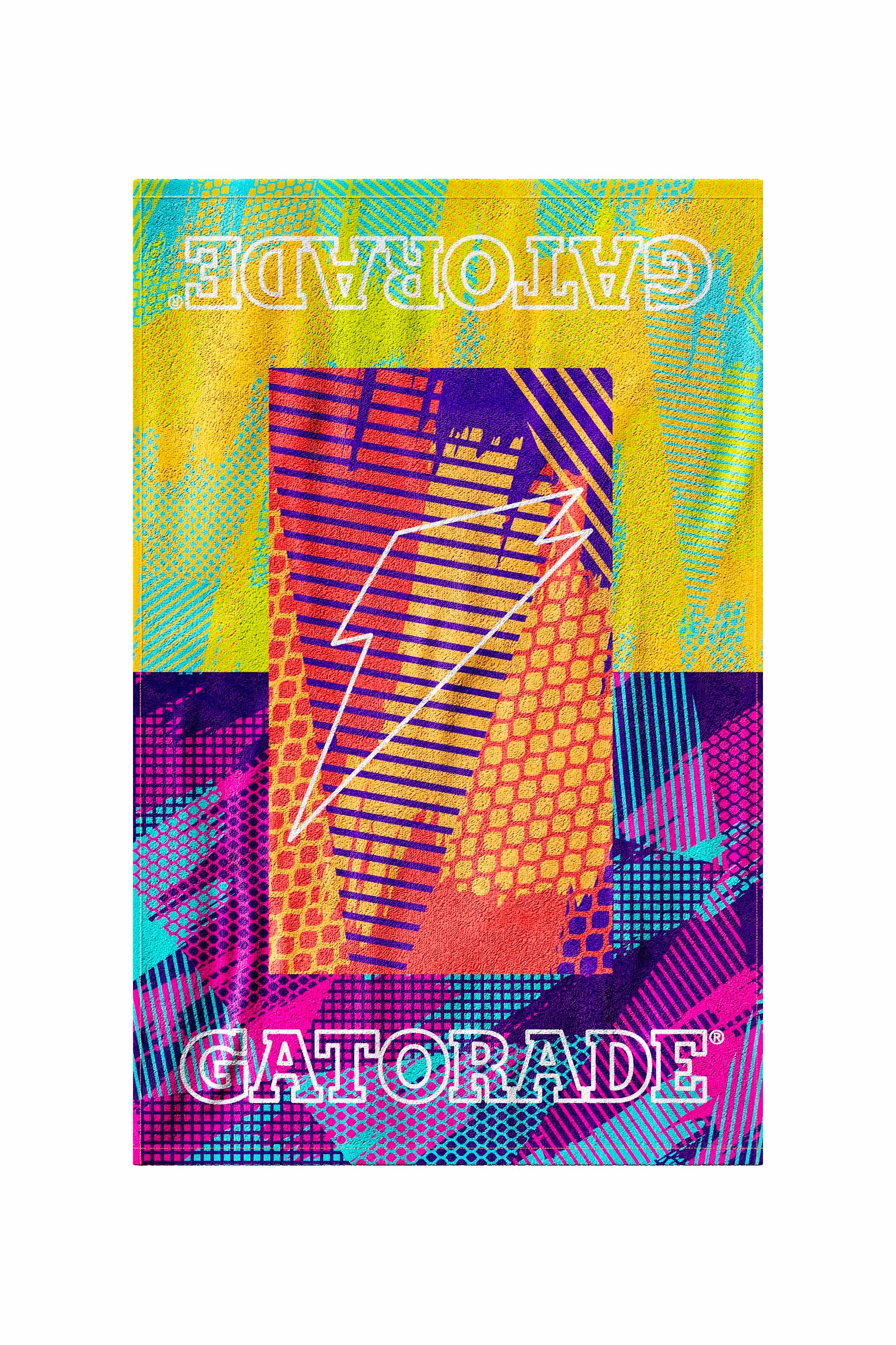 Tropic Guava Gatorade Glitched Towel Towels | 507928GHC