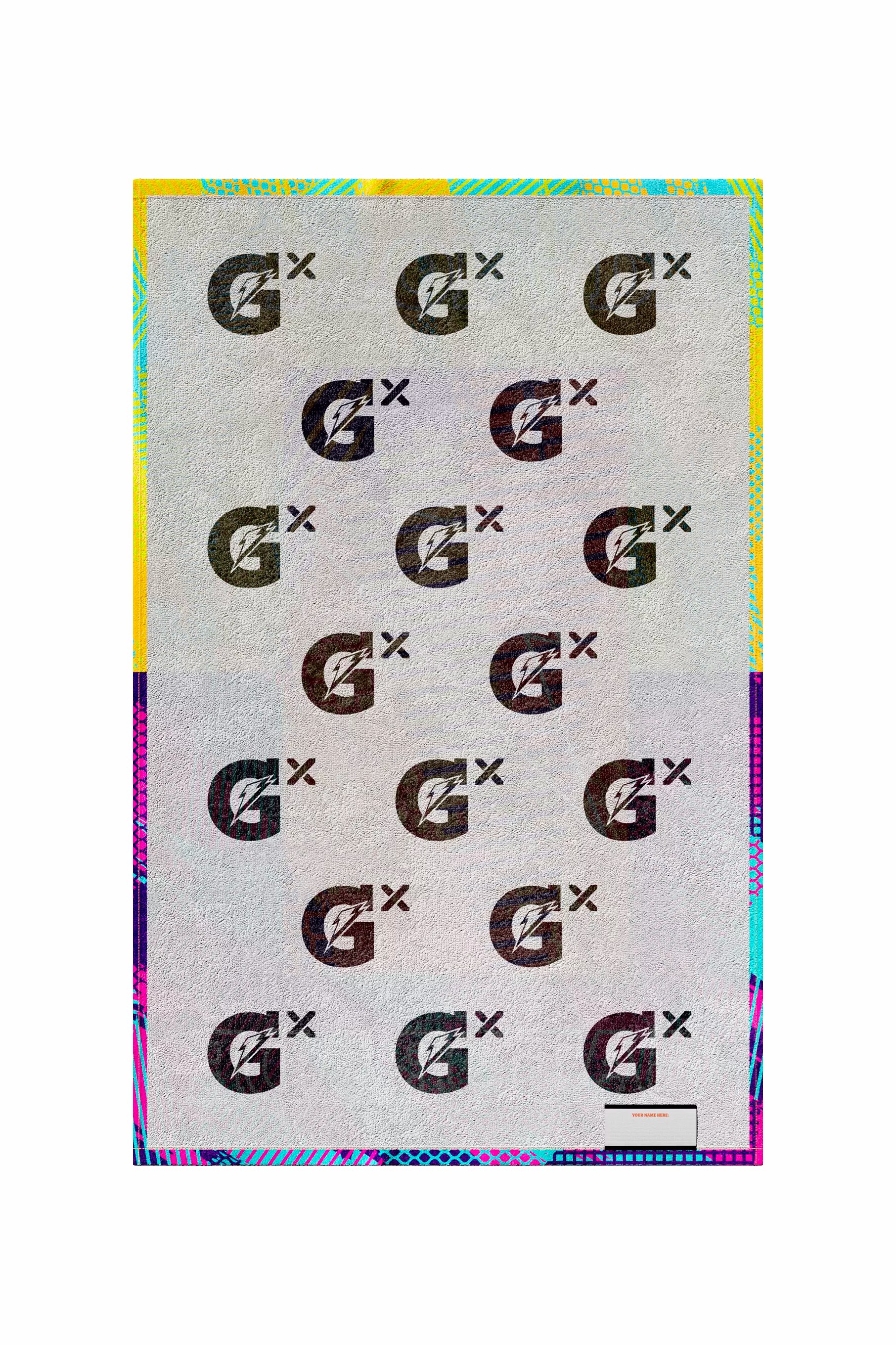 Tropic Guava Gatorade Glitched Towel Towels | 507928GHC