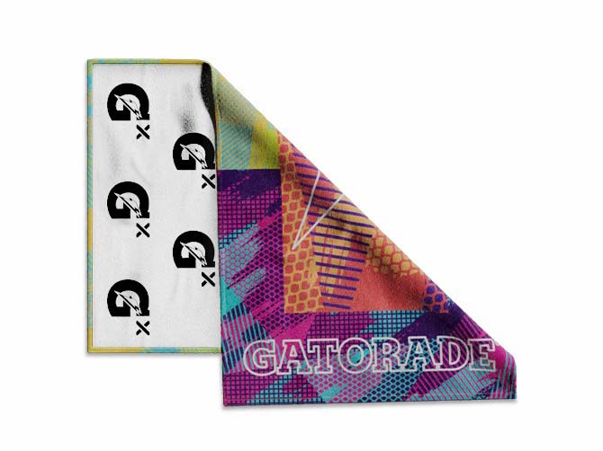 Tropic Guava Gatorade Glitched Towel Towels | 507928GHC