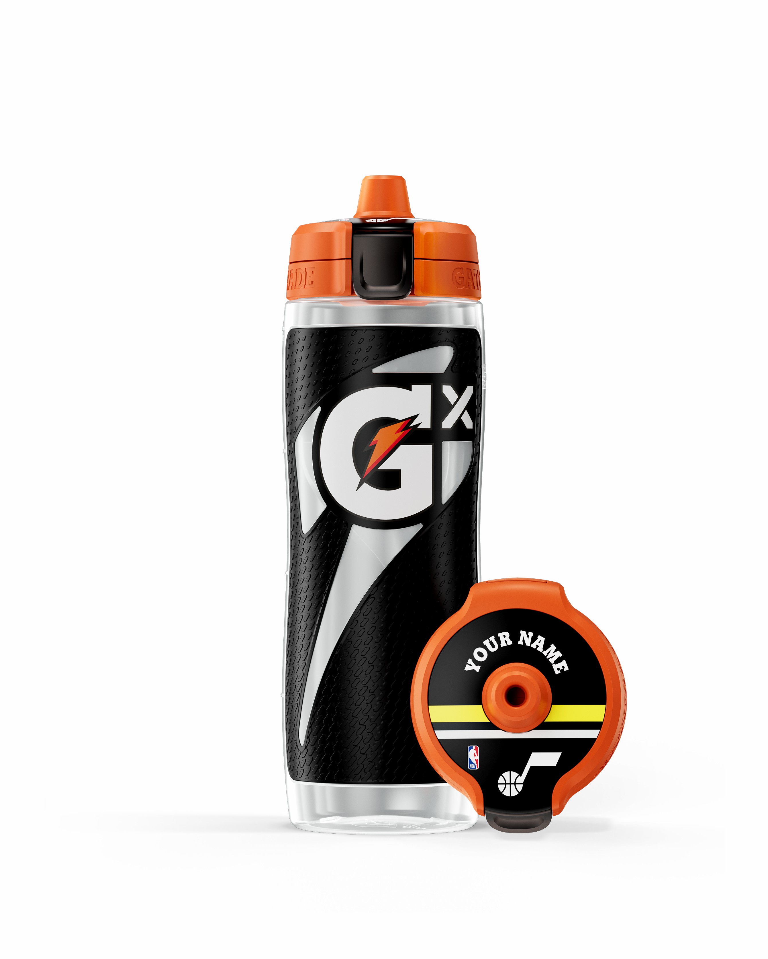Utah Jazz Gatorade Gx NBA Water Bottle (30 oz) Bundle Water Bottles | 961785IGE