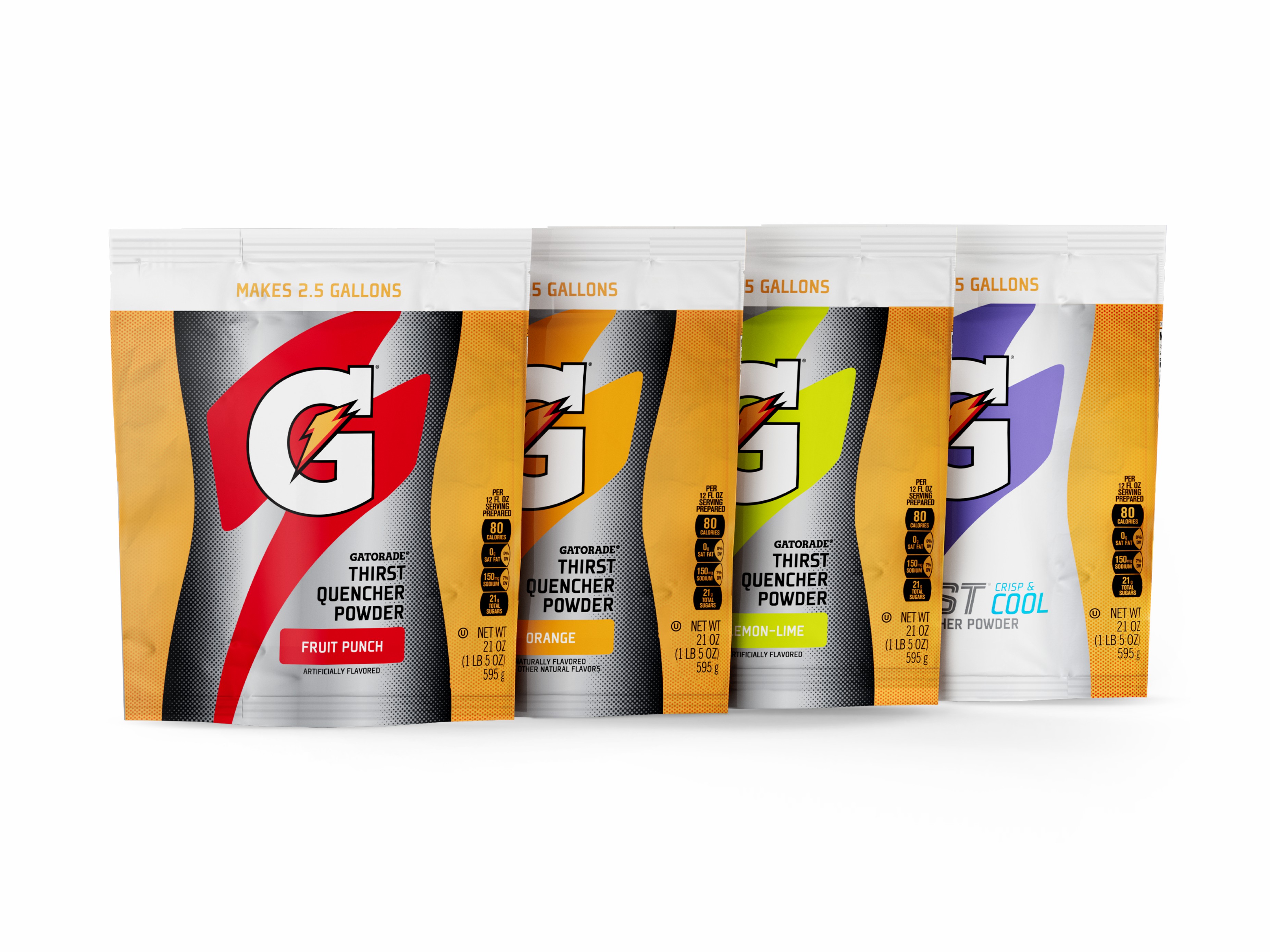 Variety Pack Gatorade Thirst Quencher Powder (32 bags) Powders | 316458UGZ