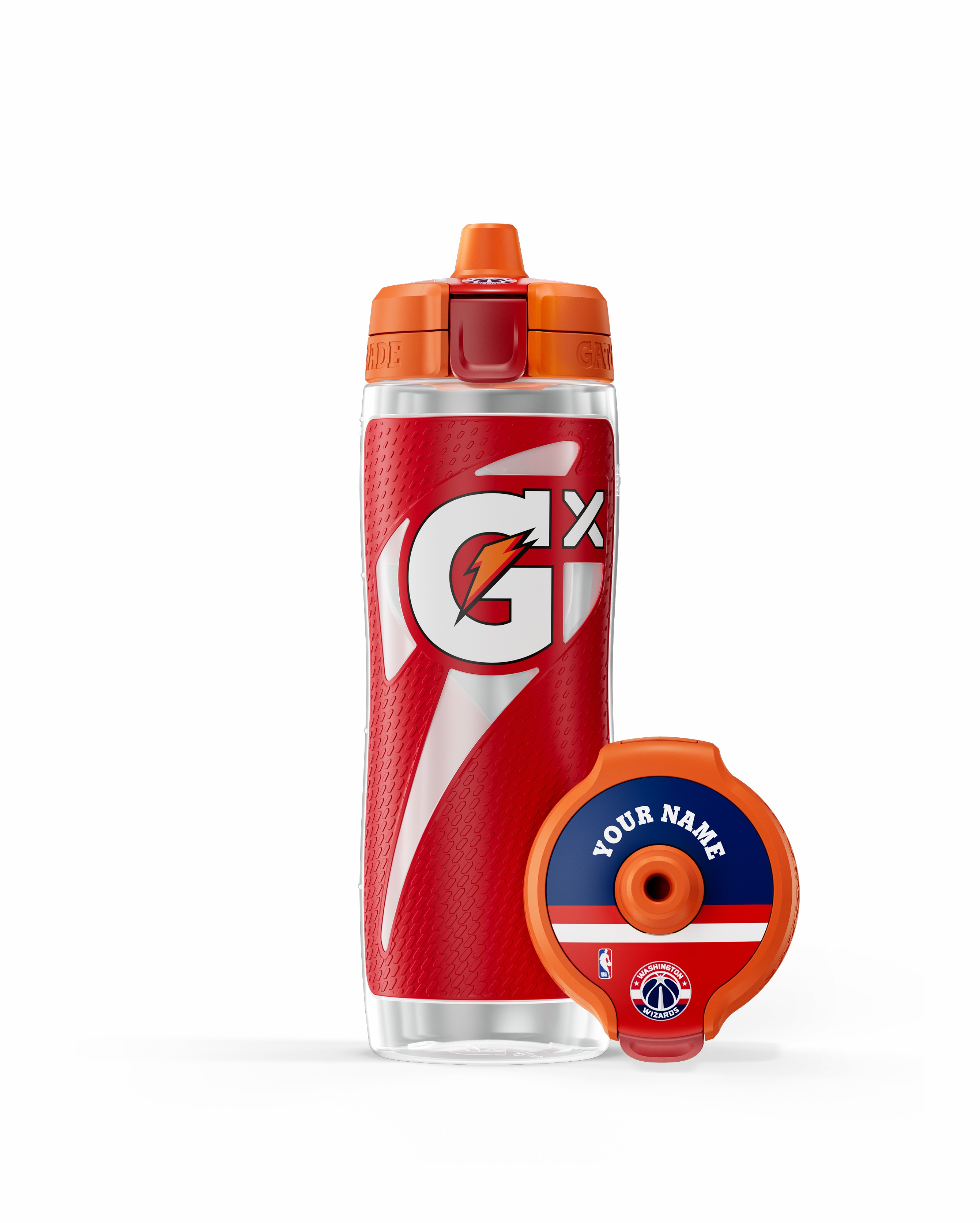 Washington Wizards Gatorade Gx NBA Water Bottle (30 oz) Bundle Water Bottles | 861052WYA
