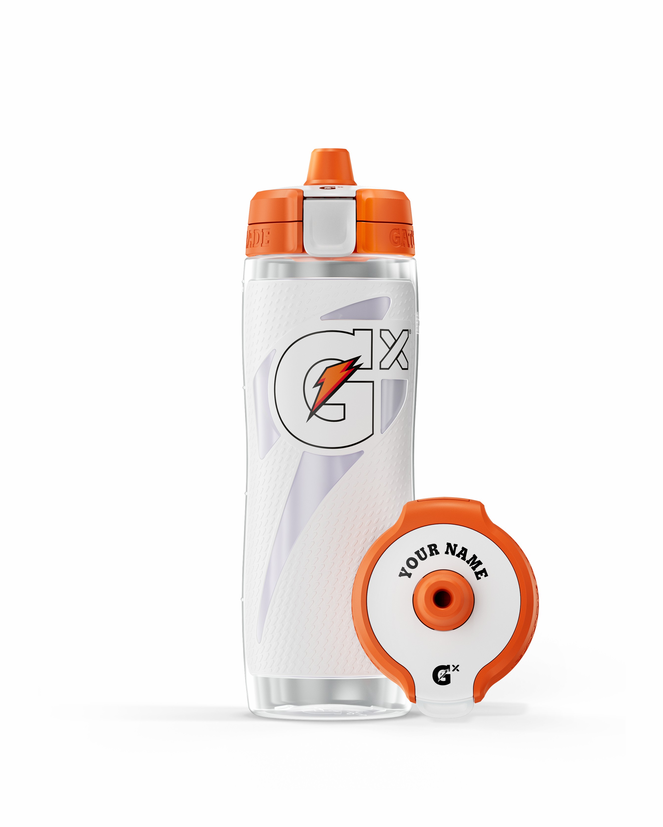 White Gatorade Gx Water Bottle (30 oz) Bundle Water Bottles | 870469SRK