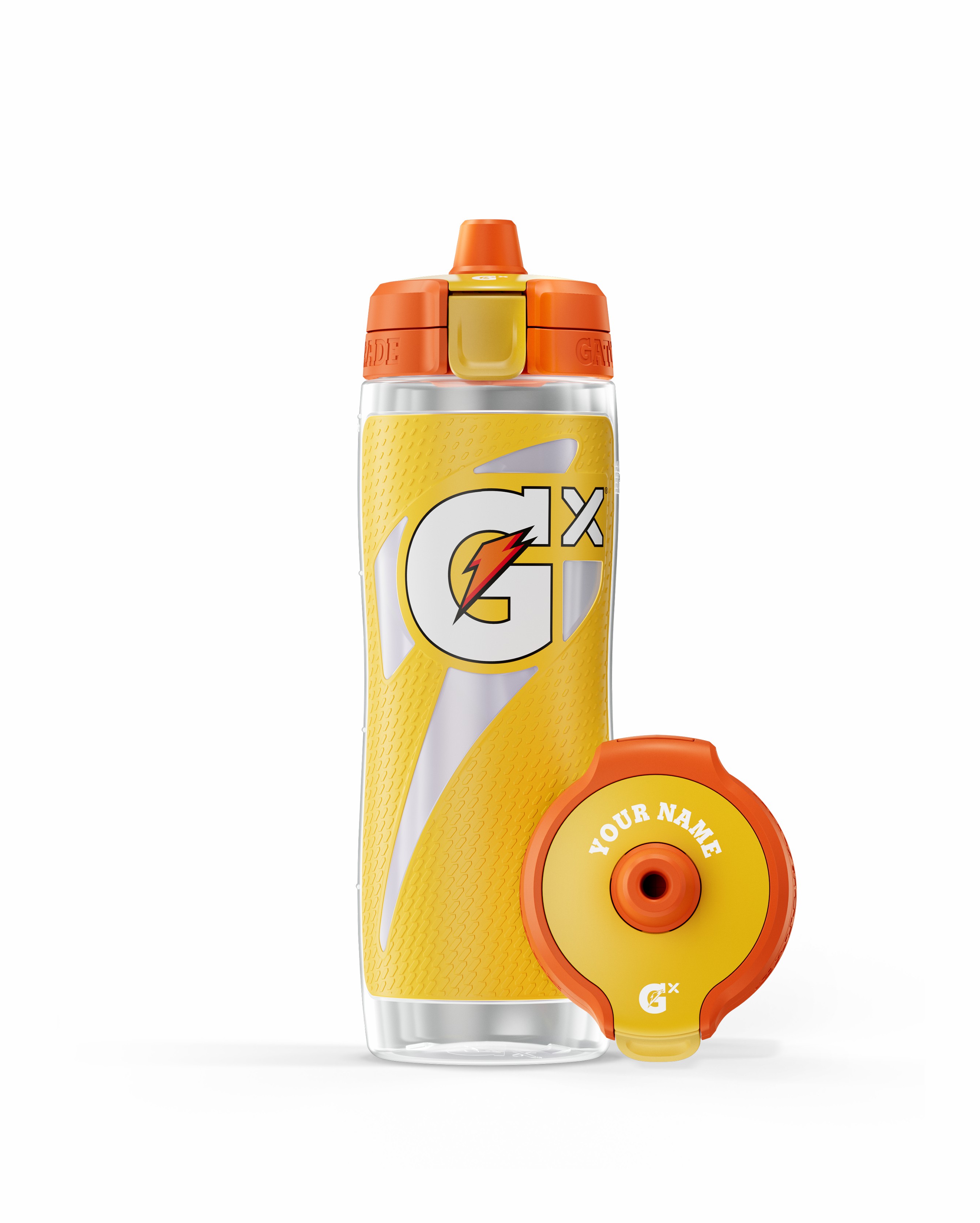Yellow Gatorade Gx Water Bottle (30 oz) Bundle Water Bottles | 823794UJC