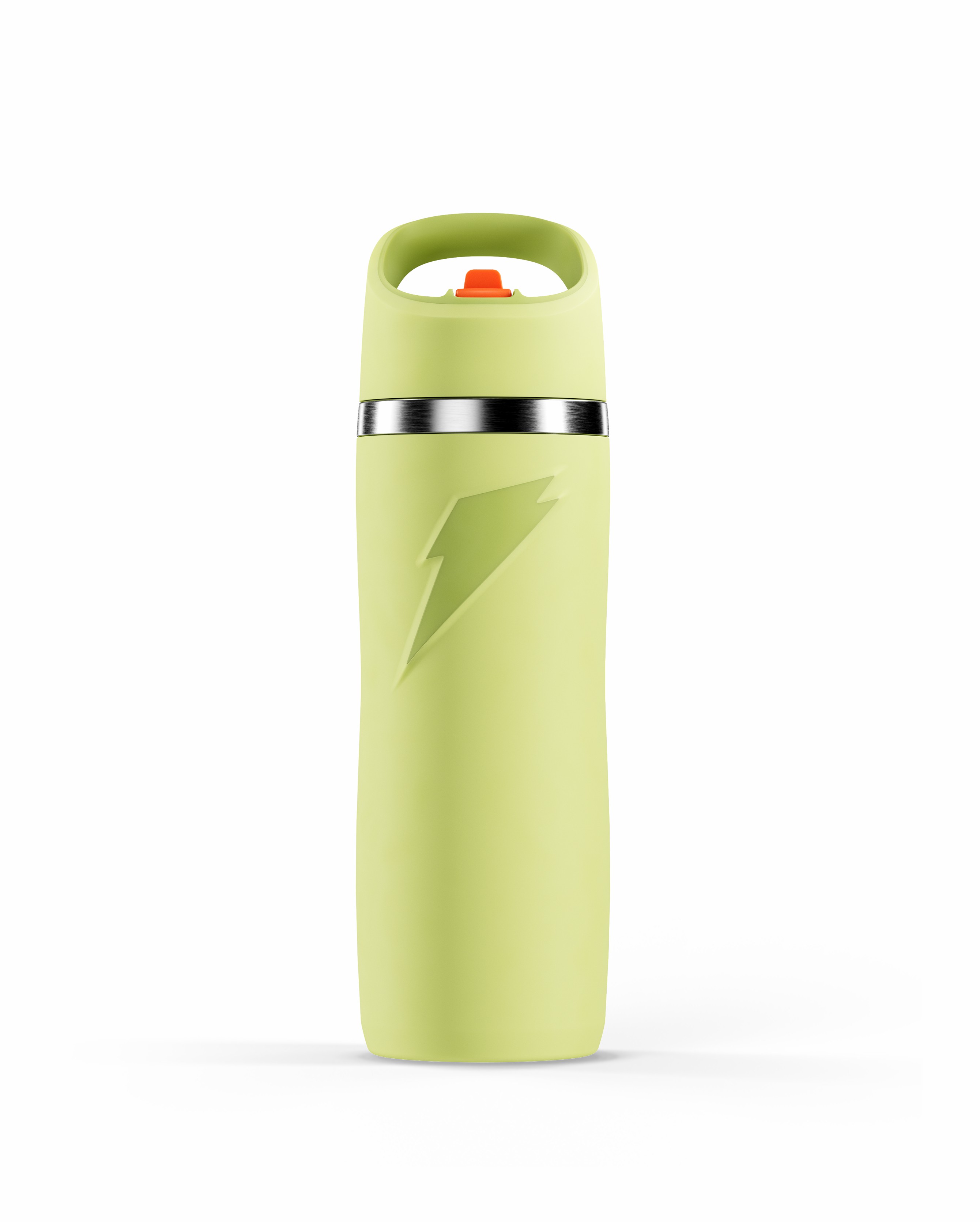 Yellow Gatorade Overtime Stainless Steel Water Bottle (Straw Cap) Bundle 22oz Water Bottles | 520741FZJ