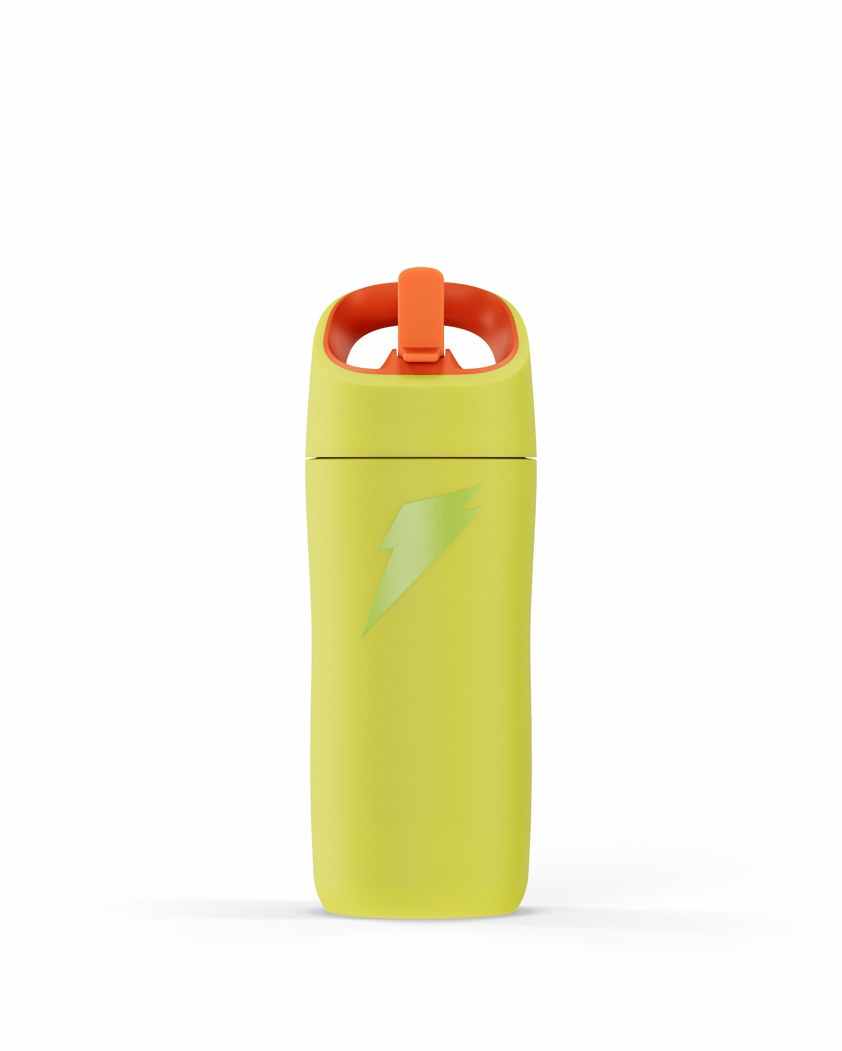 Yellow Gatorade Rookie Stainless Steel Water Bottle (12 oz) Water Bottles | 084175WCM