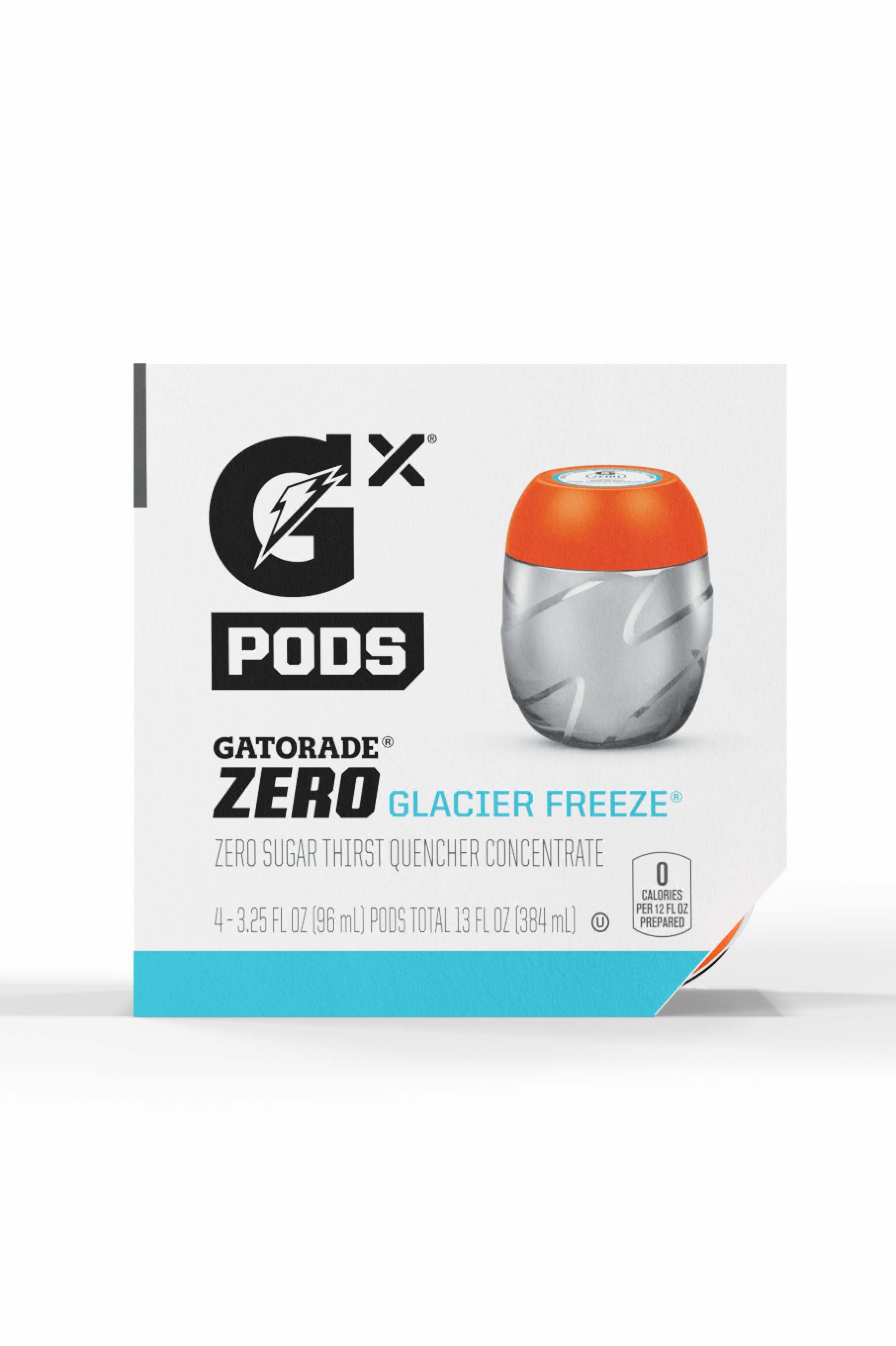 Zero Glacier Freeze Gatorade Gx Pod (48 pods) Pods | 743182XFZ