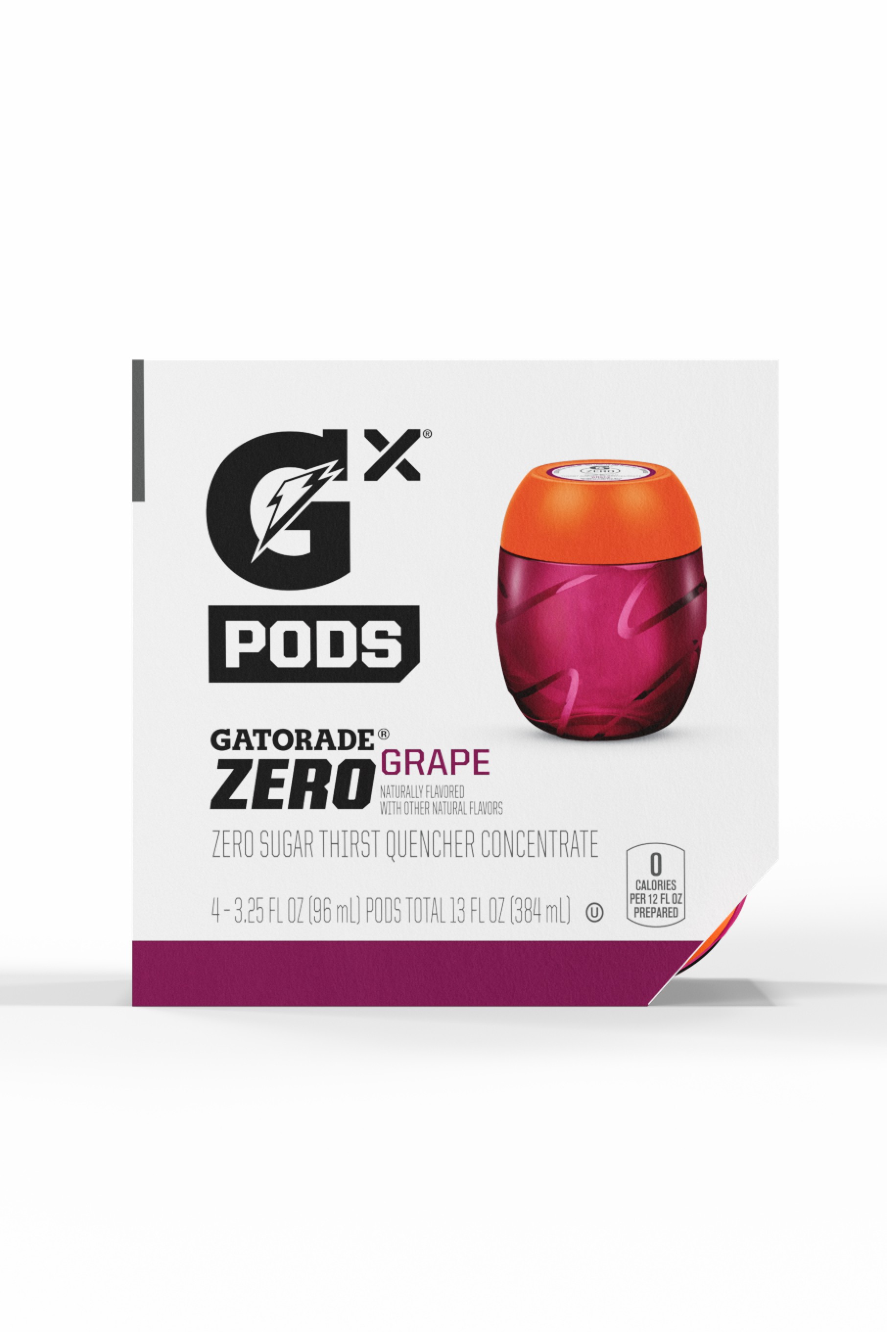Zero Grape Gatorade Gx Pod (48 pods) Pods | 856437FVA